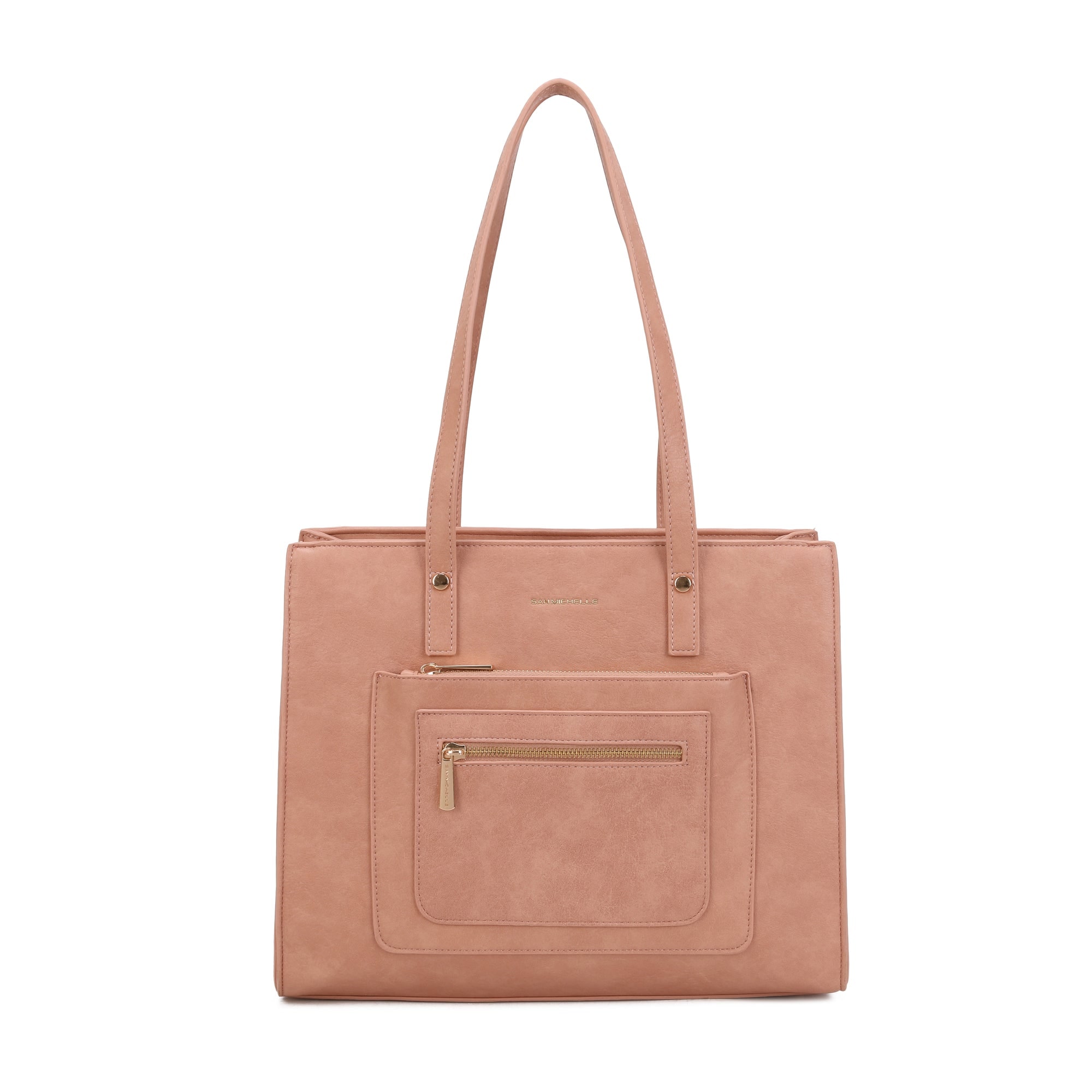 Ada Tote Bag - Salmon Pink