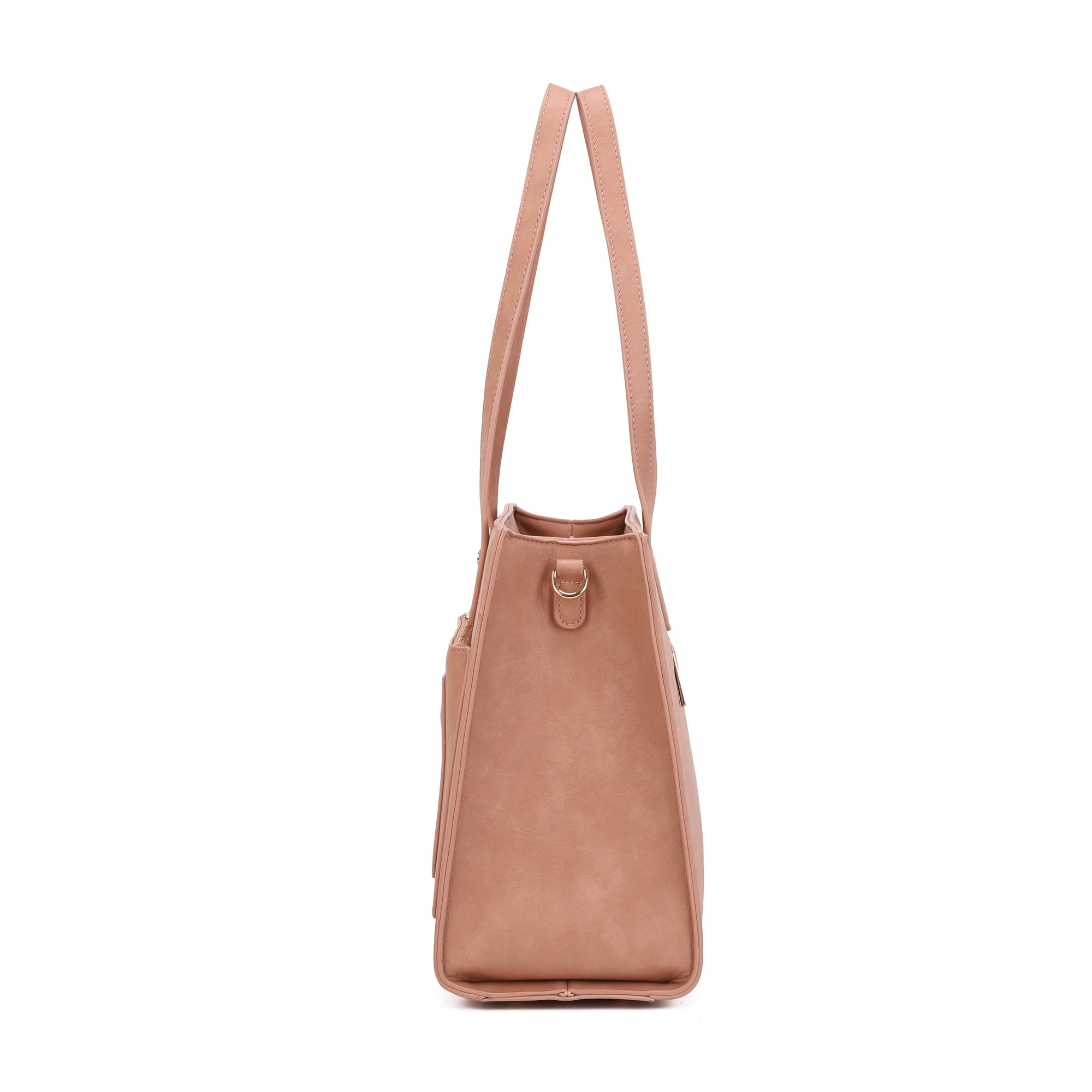 Ada Tote Bag - Salmon Pink view 3