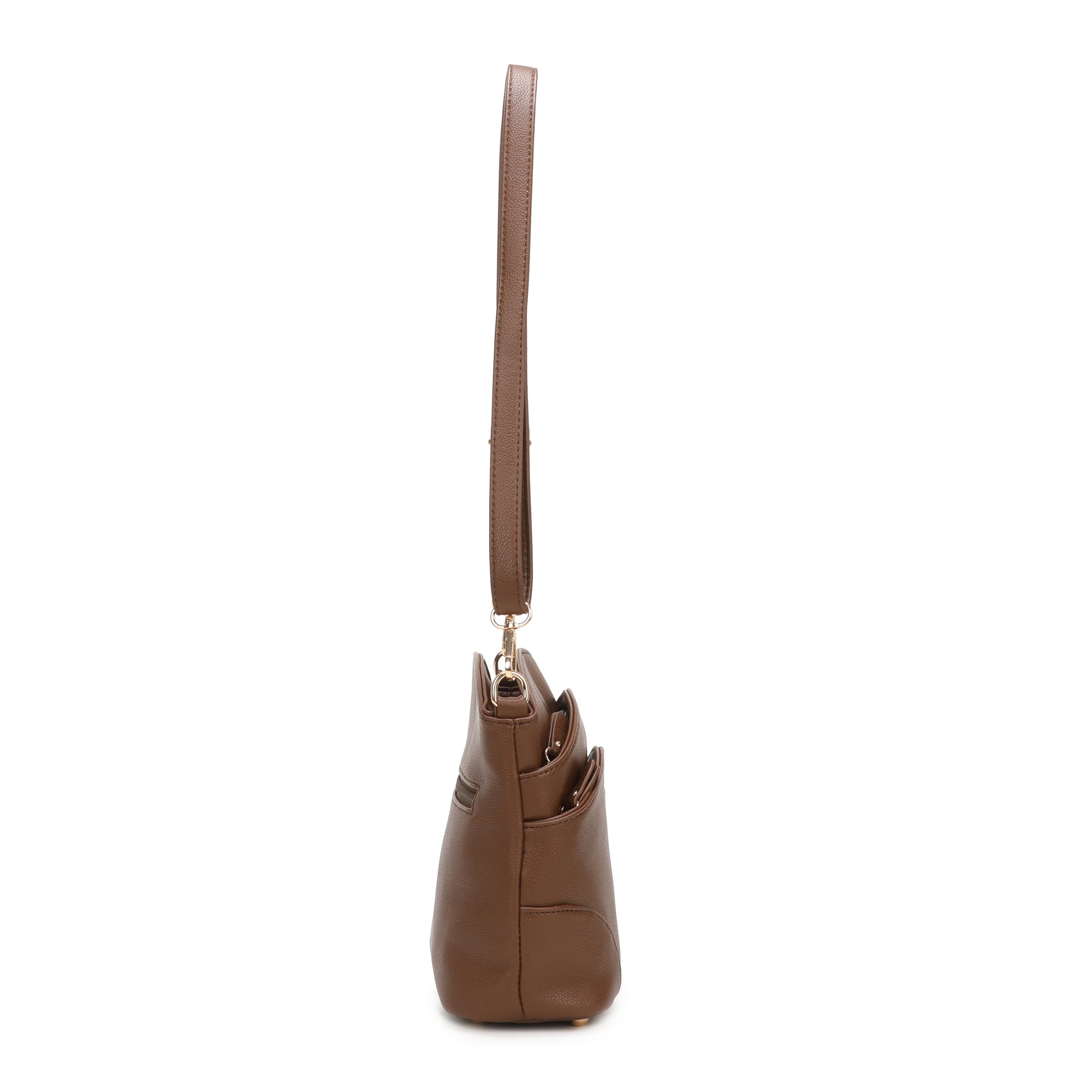 Agatha Crossbody Bag - Brown view 3