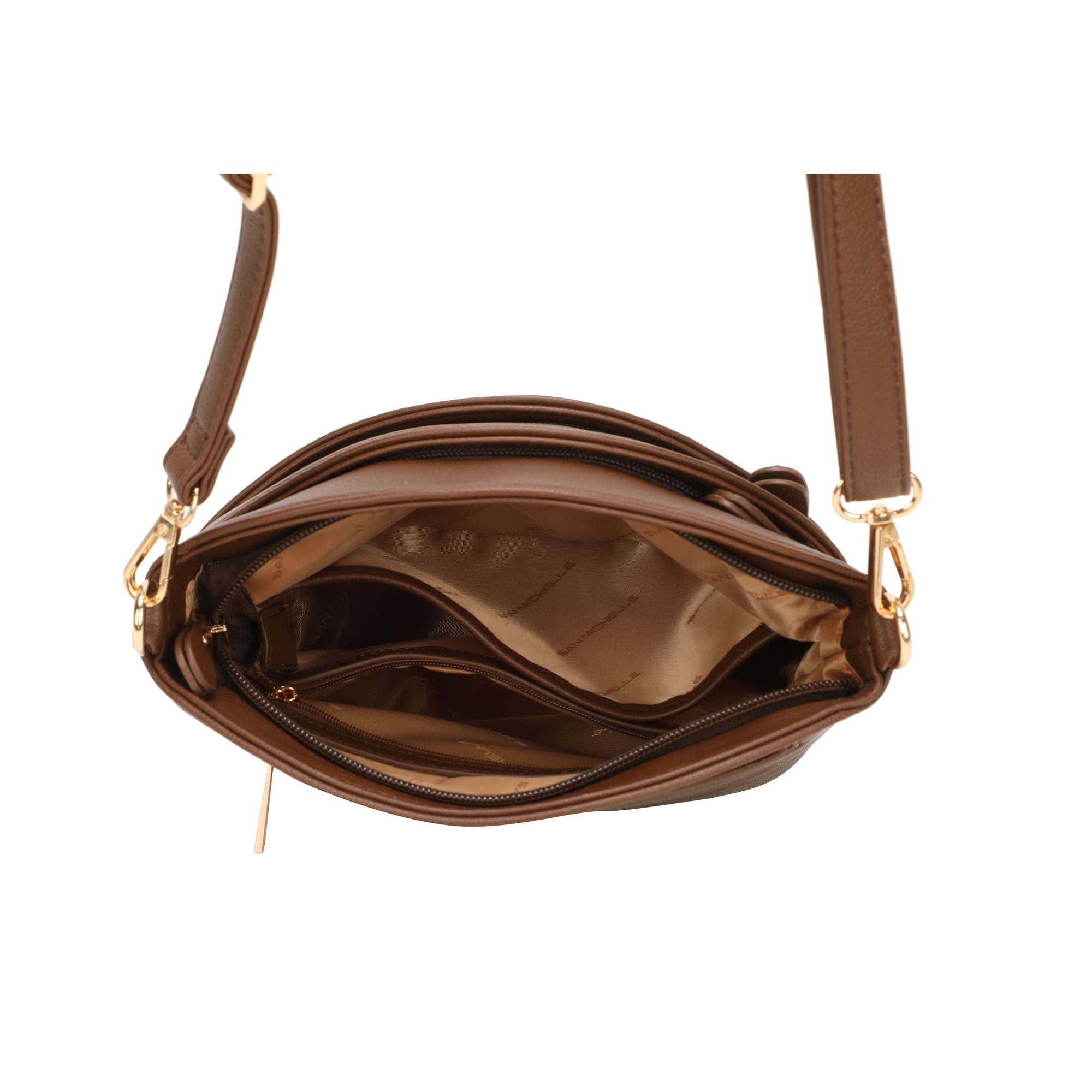 Agatha Crossbody Bag - Brown view 5