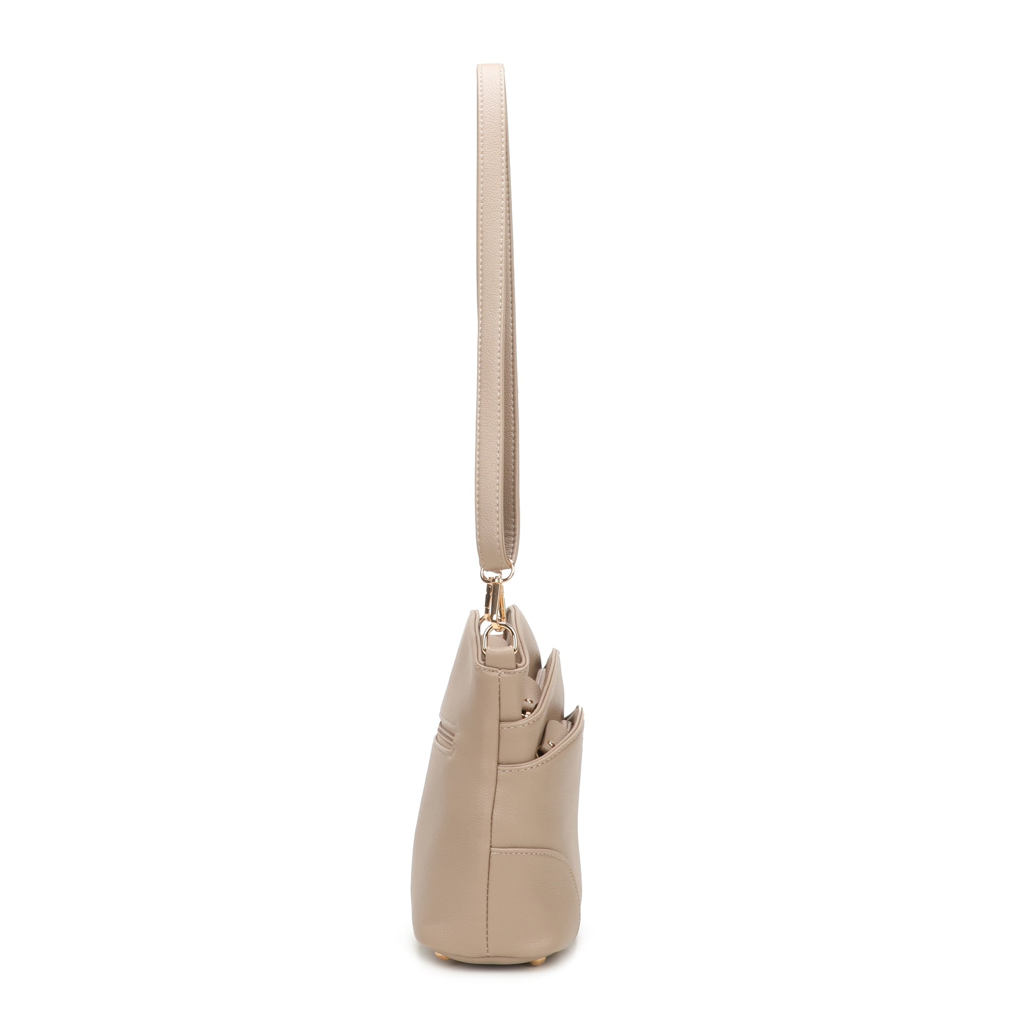 Agatha Crossbody Bag - Light Camel view 3