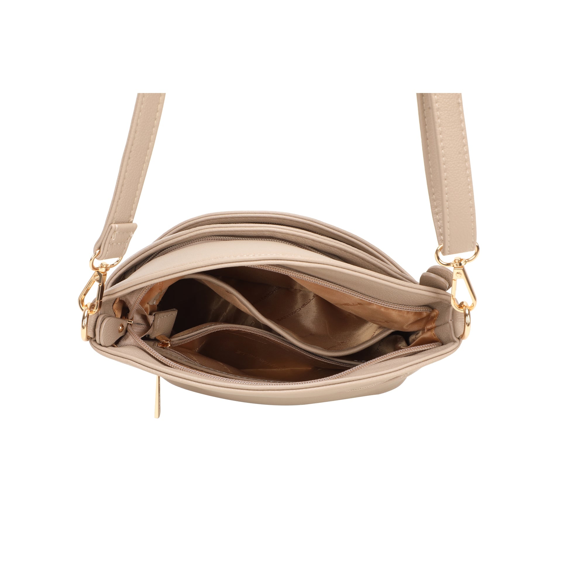 Agatha Crossbody Bag - Light Camel view 5