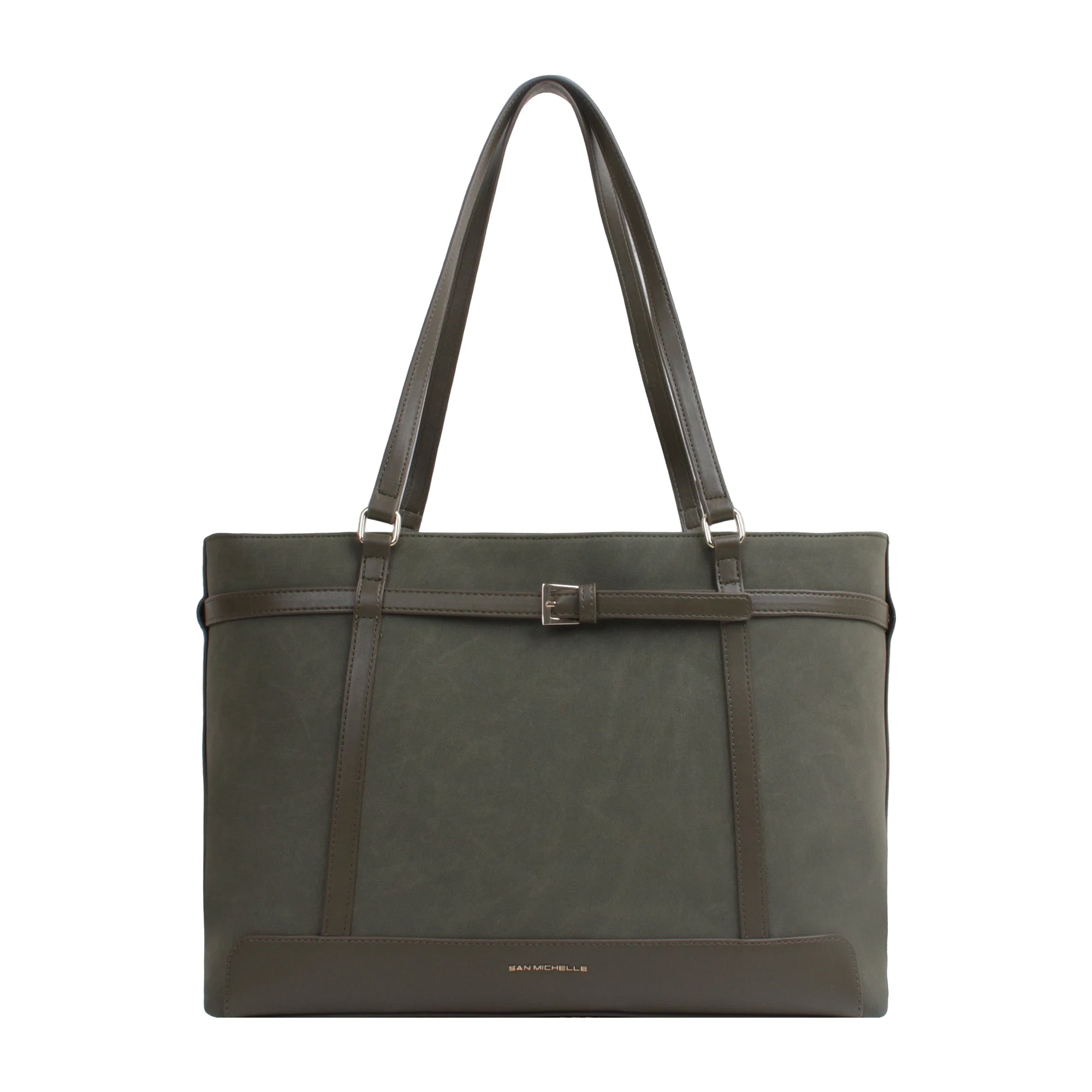 Alessia Tote Bag - Olive Green