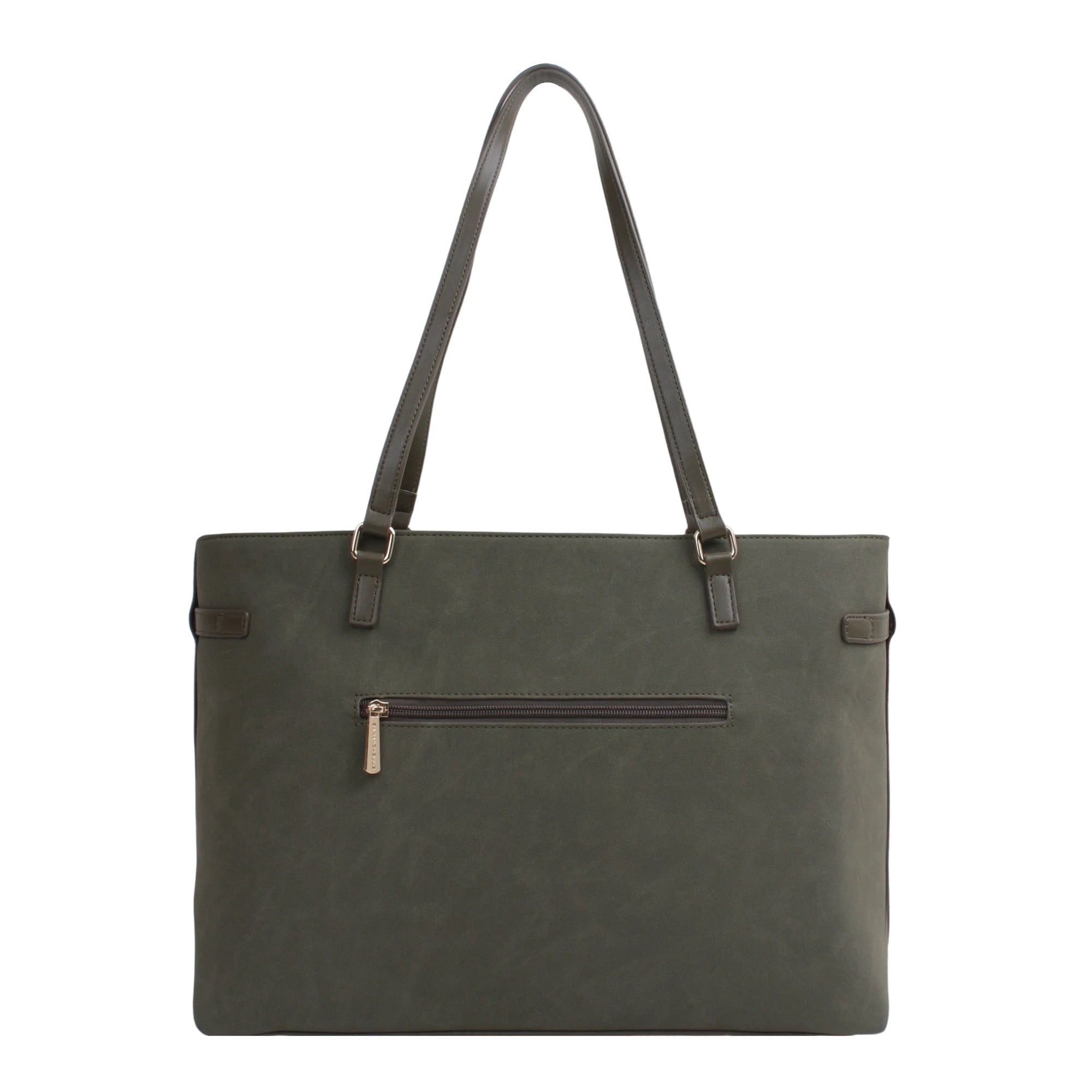 Alessia Tote Bag - Olive Green view 3