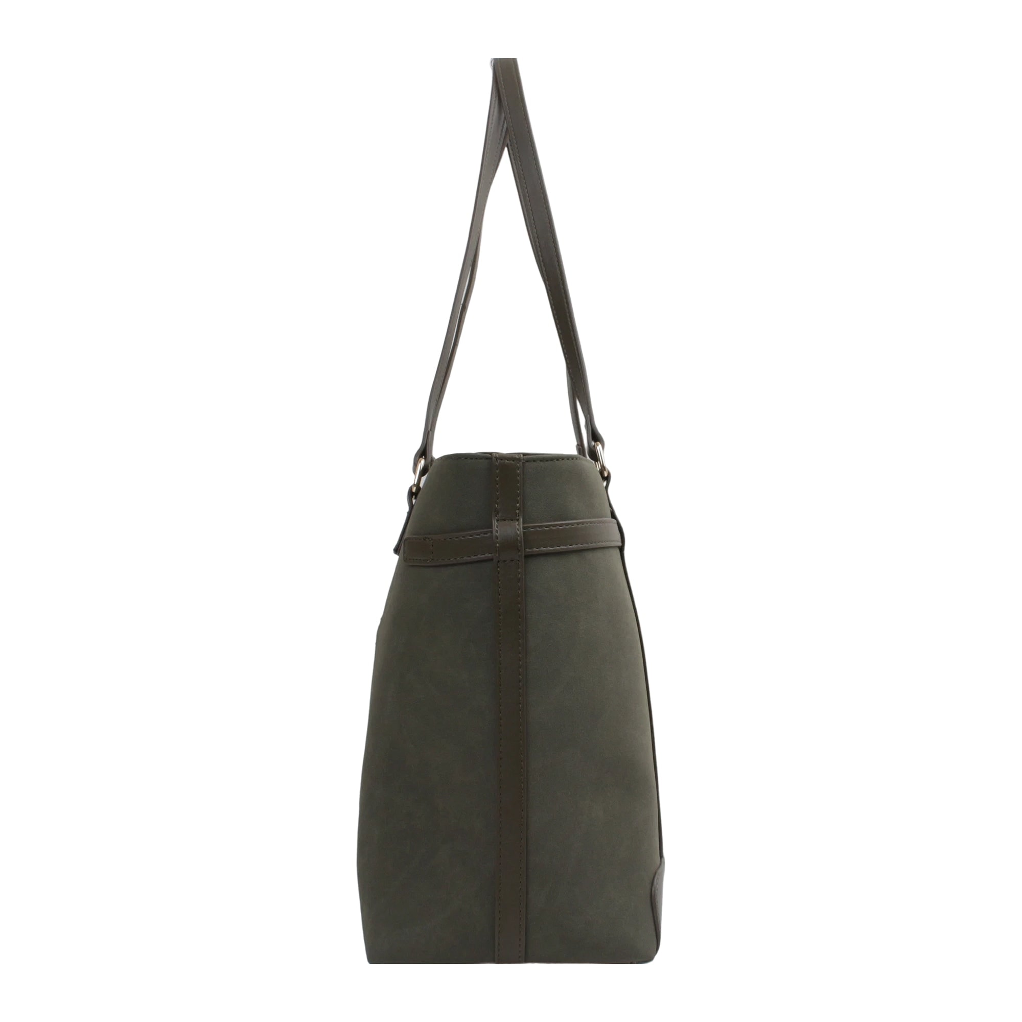 Alessia Tote Bag - Olive Green view 4