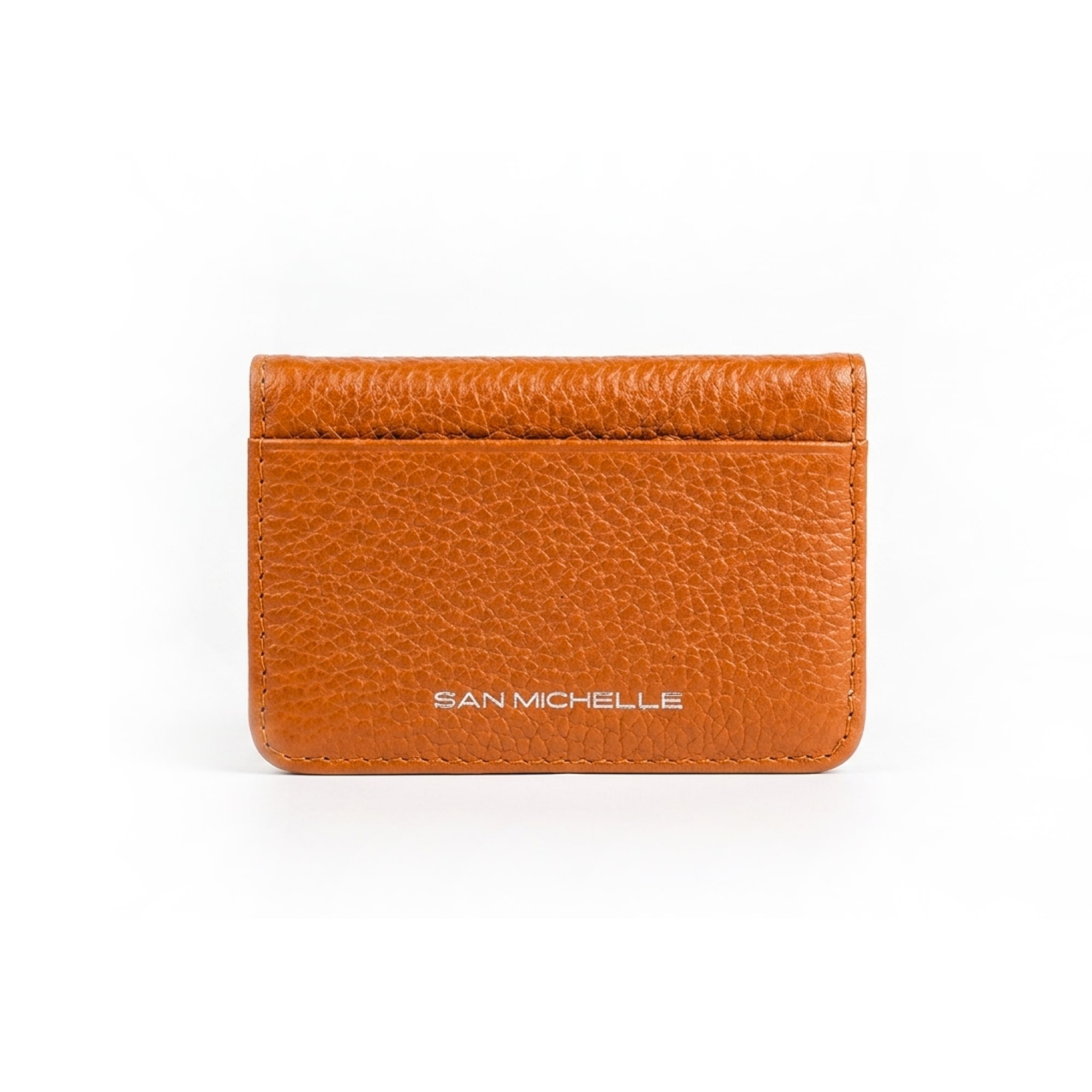 Alvie Leather Card Holder - Tan