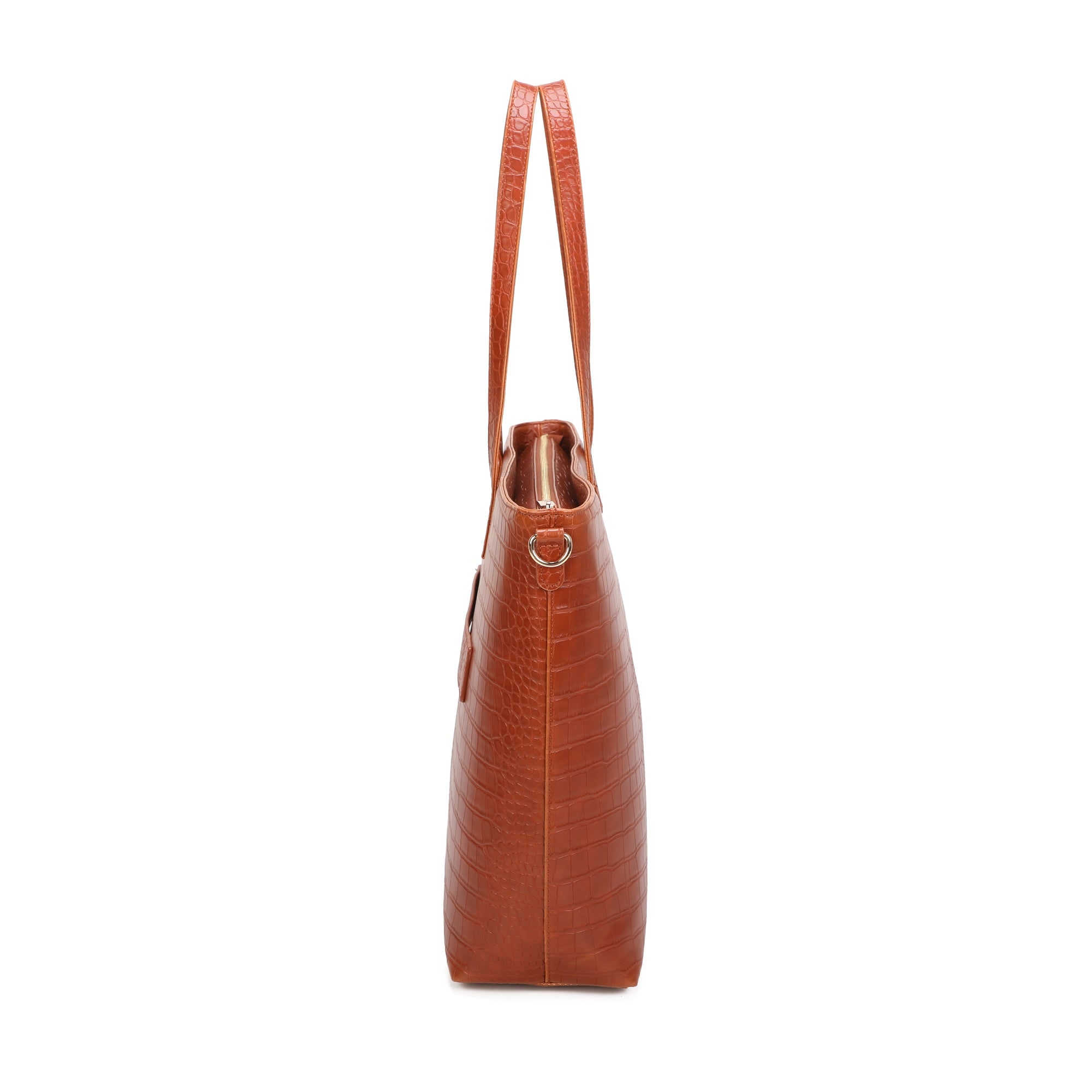 Amber Large Tote Bag - Brown view 3