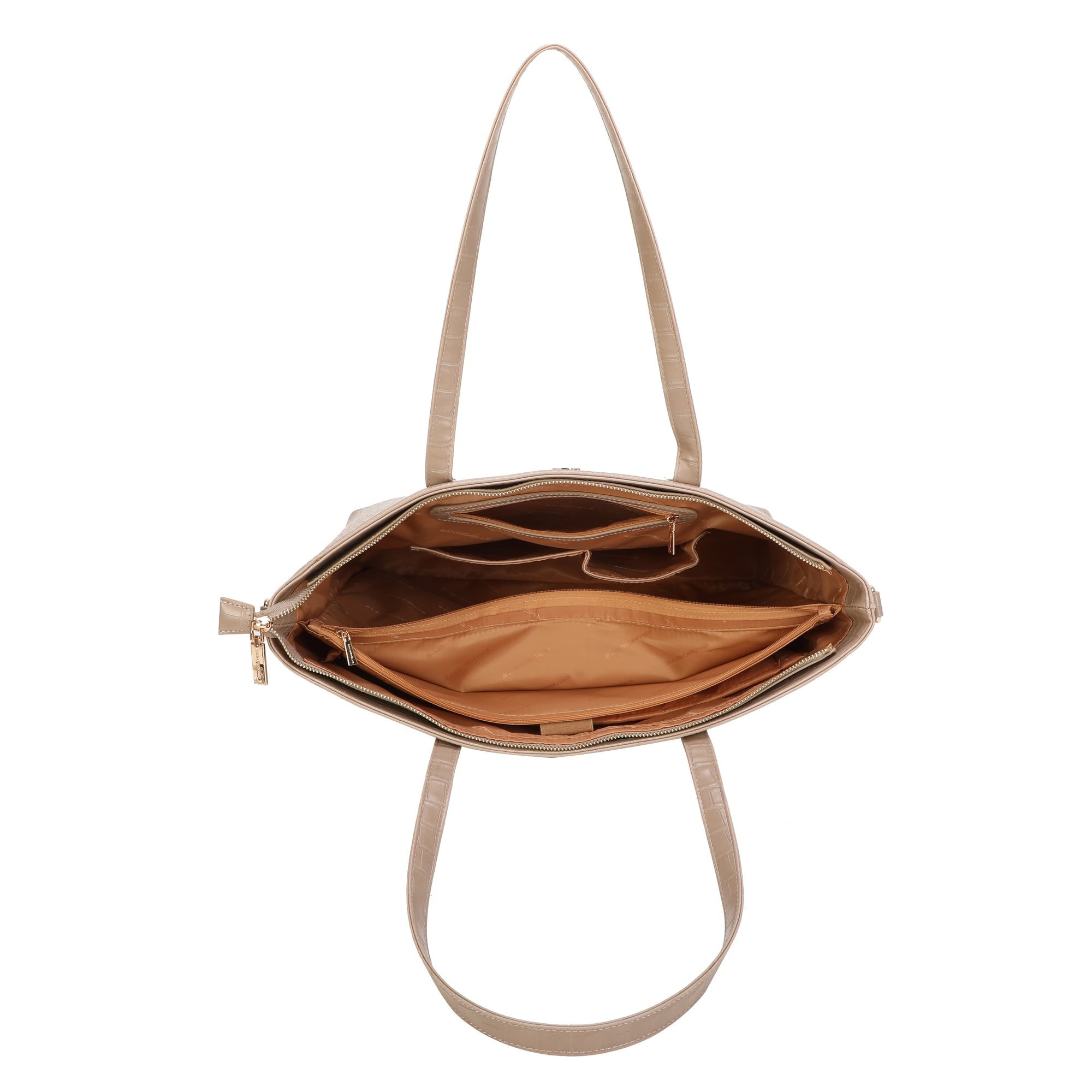 Amber Large Tote Bag - Camel view 5
