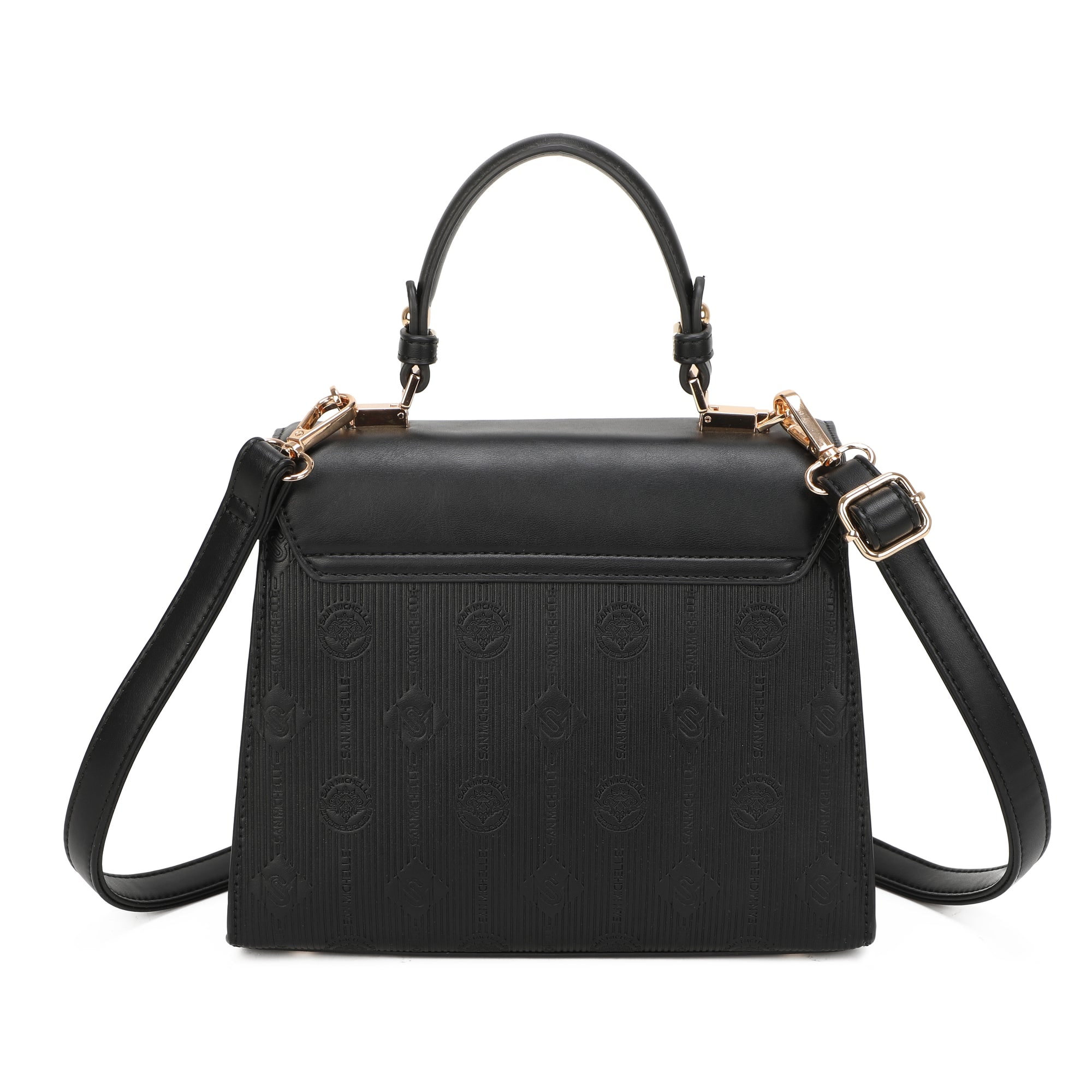 Anne Top Handle Bag - Black view 5