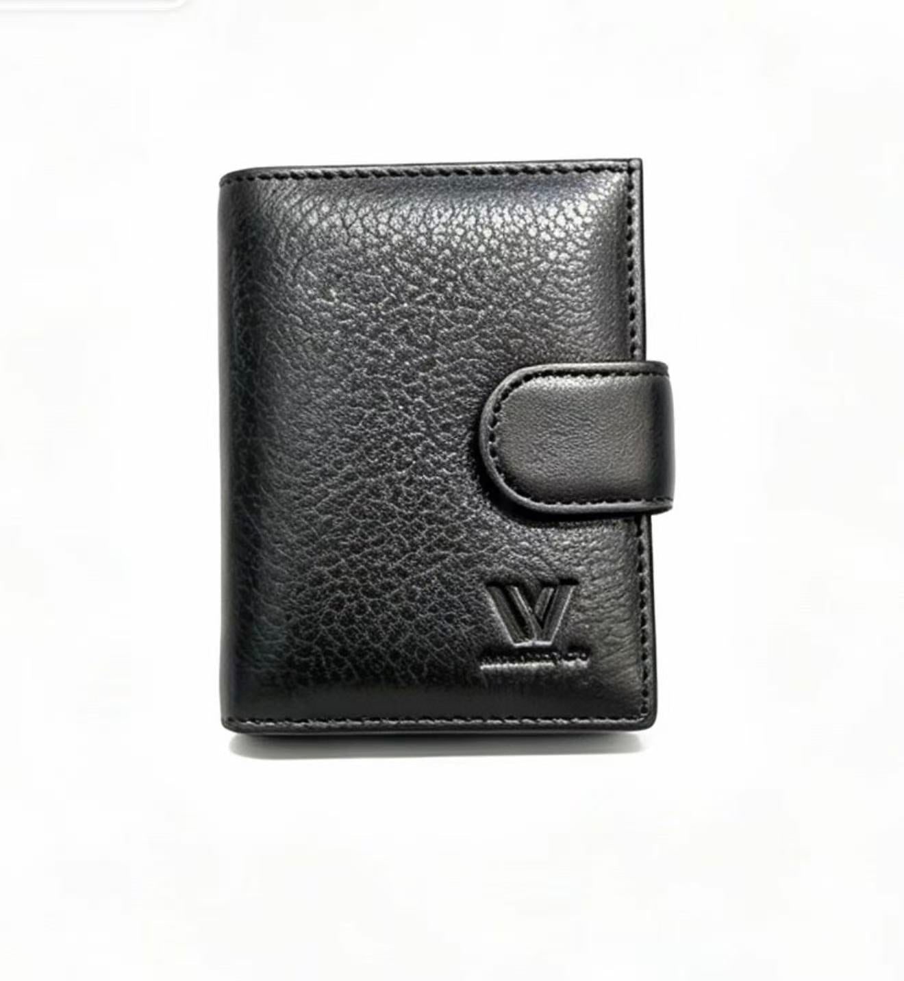Ellis Leather Wallet - Black