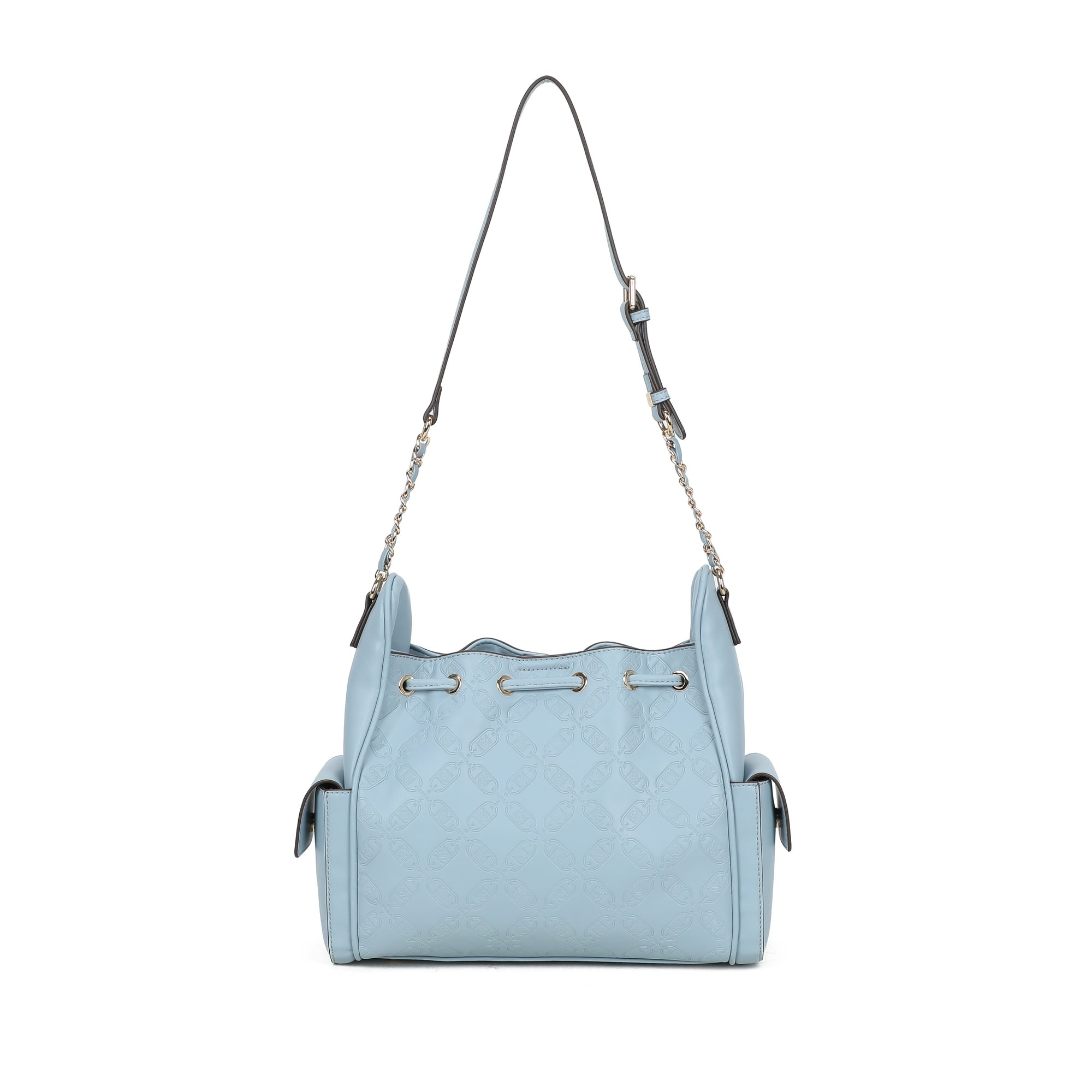 Aubrey Bucket Bag - Blue view 4