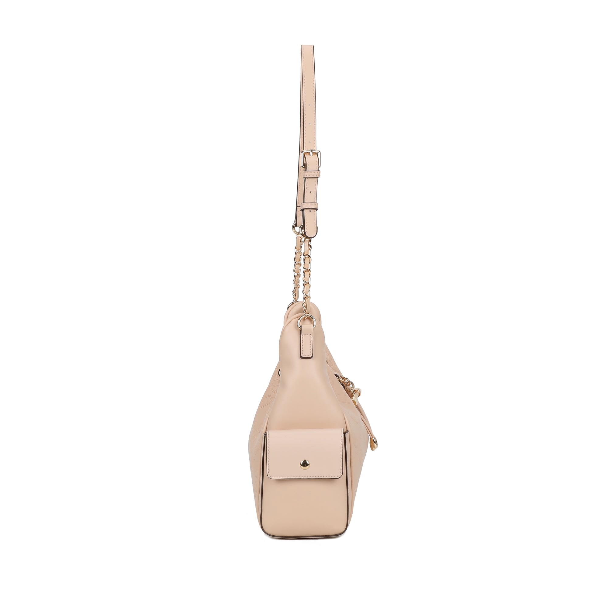 Aubrey Bucket Bag - Pale Apricot view 3