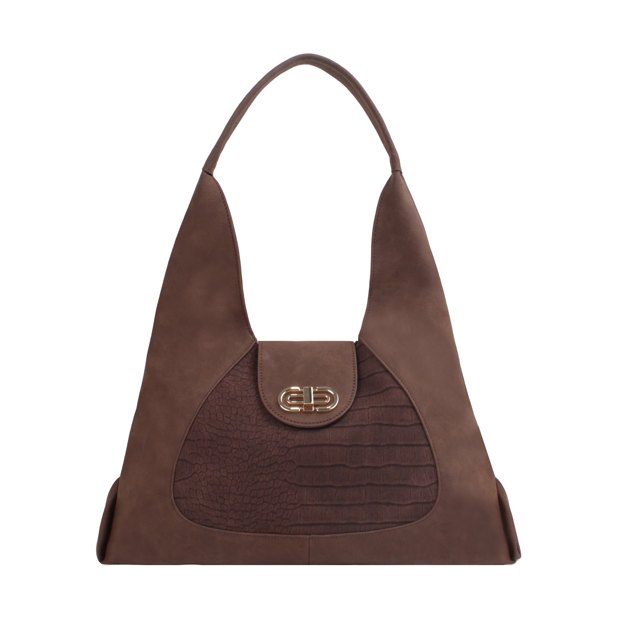 Ayla Hobo Bag - Brown