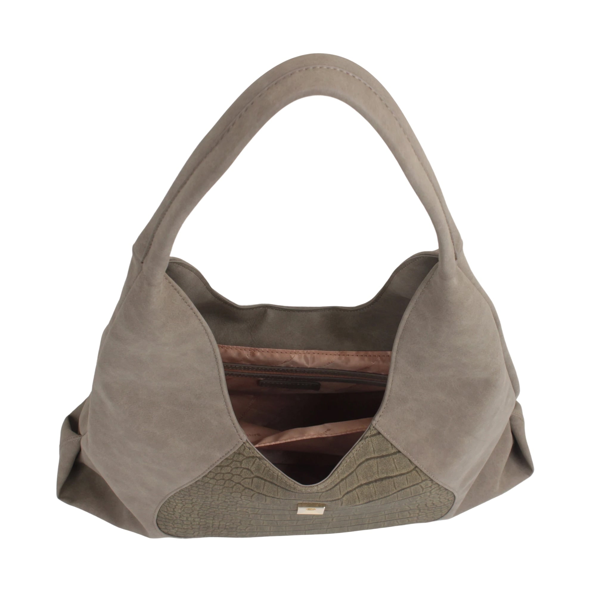 Ayla Hobo Bag - Taupe view 5