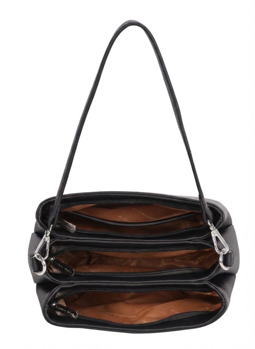 Becky Shoulder Bag - Black view 4