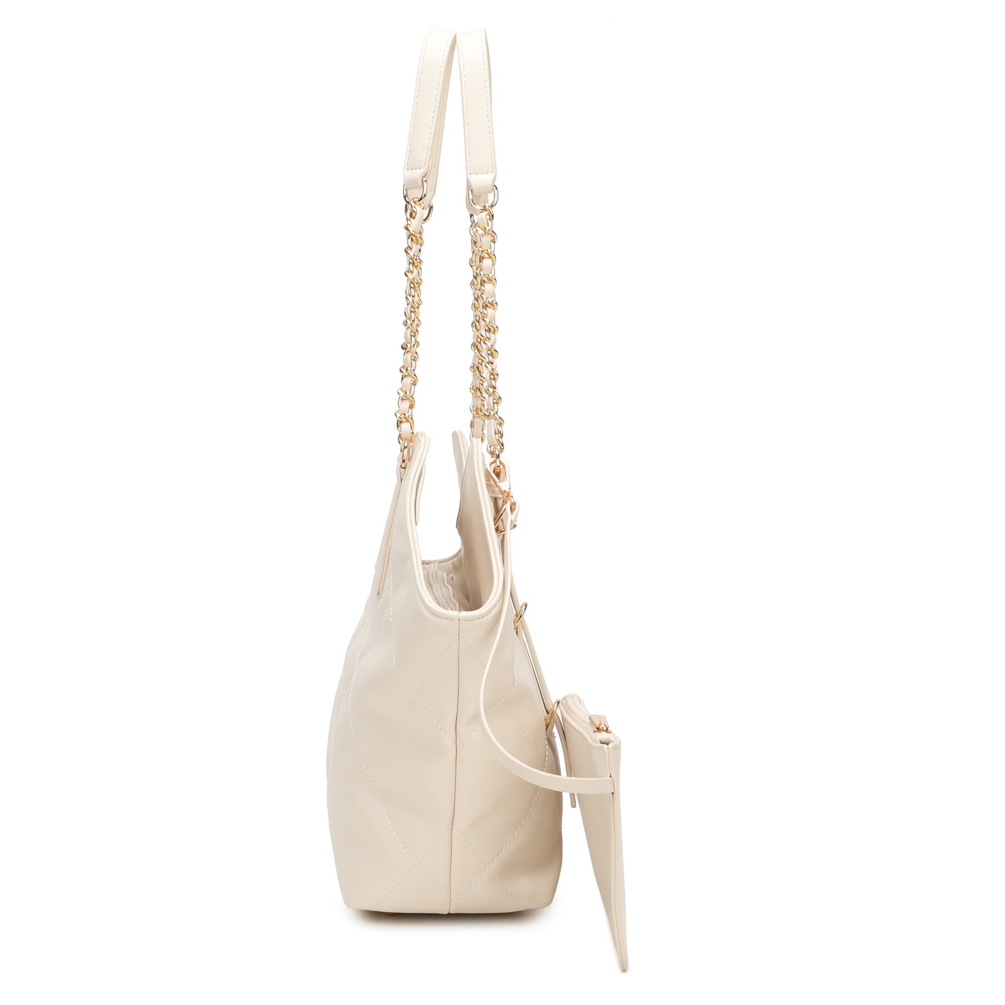Beryl Tote Bag - Beige view 3