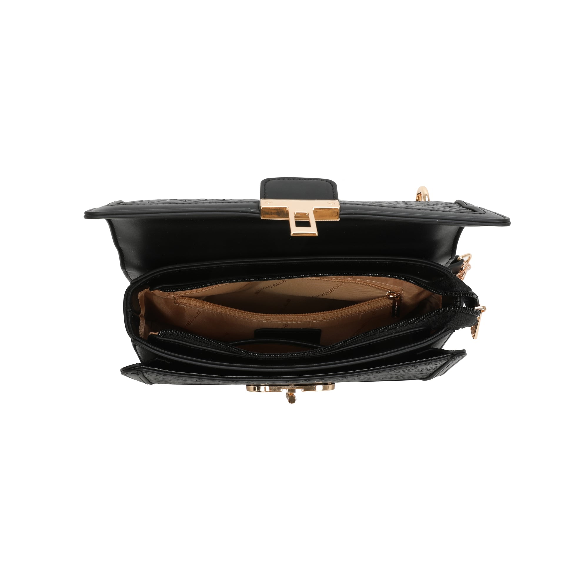 Bianca Crossbody Bag - Black view 3