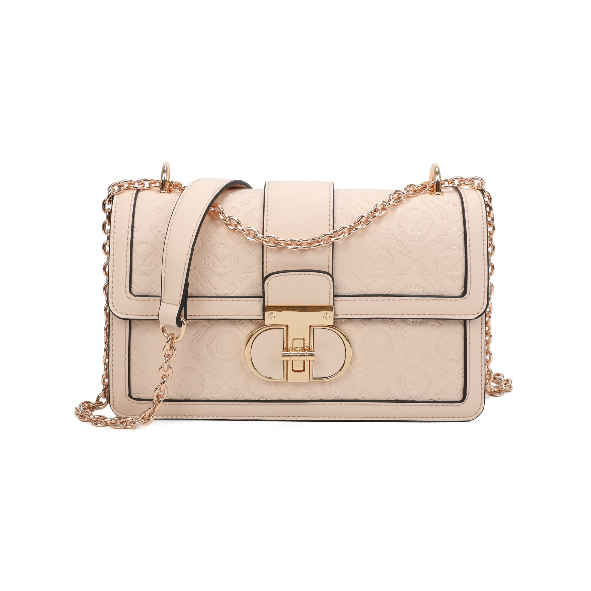 Bianca Crossbody Bag - Pale Apricot