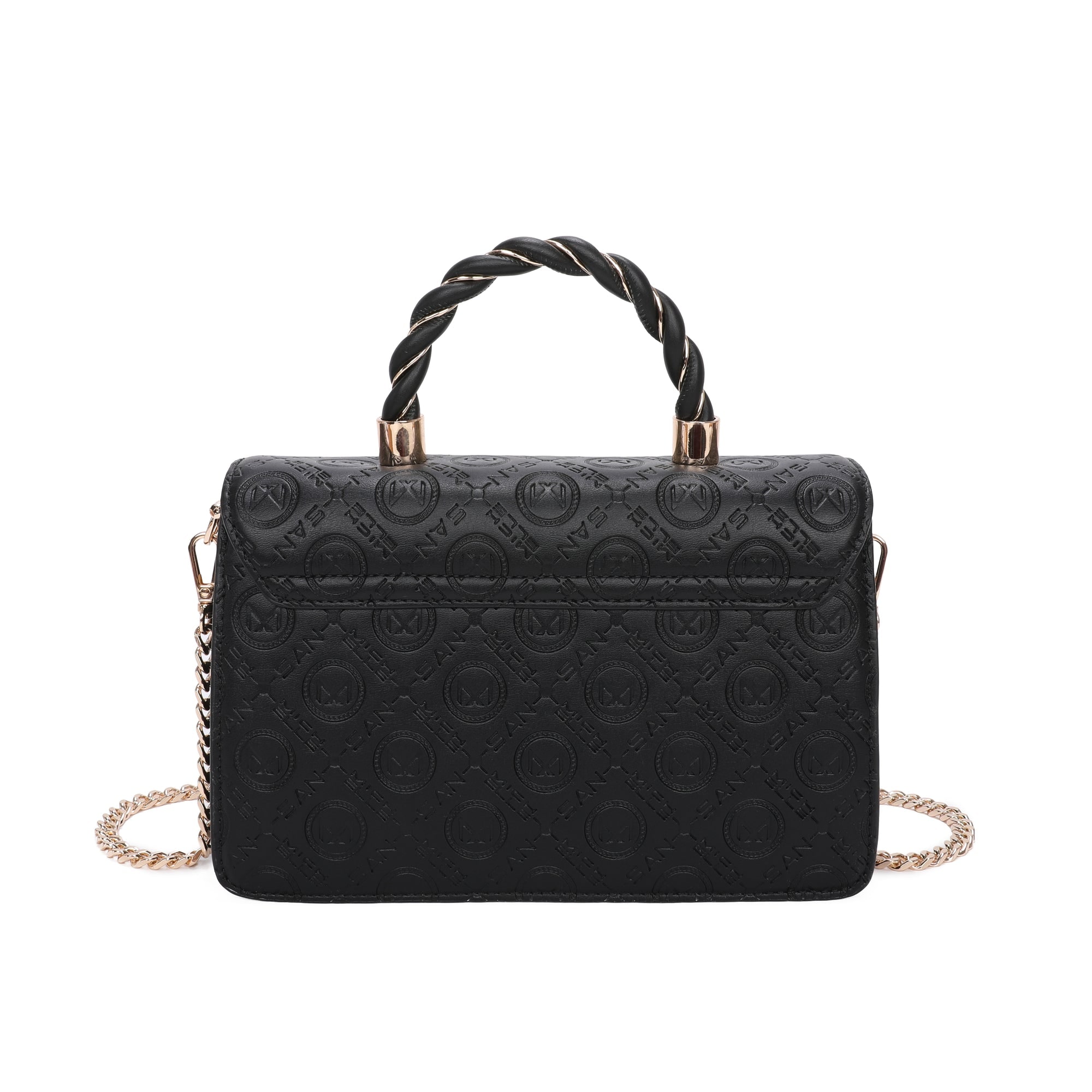 Bianca Top Handle Bag - Black view 4