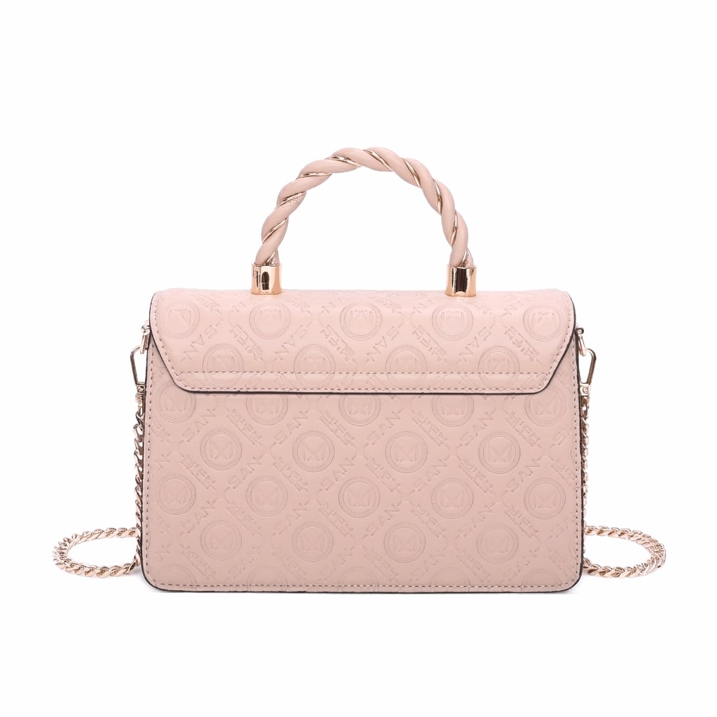 Bianca Top Handle Bag - Light Pink view 4