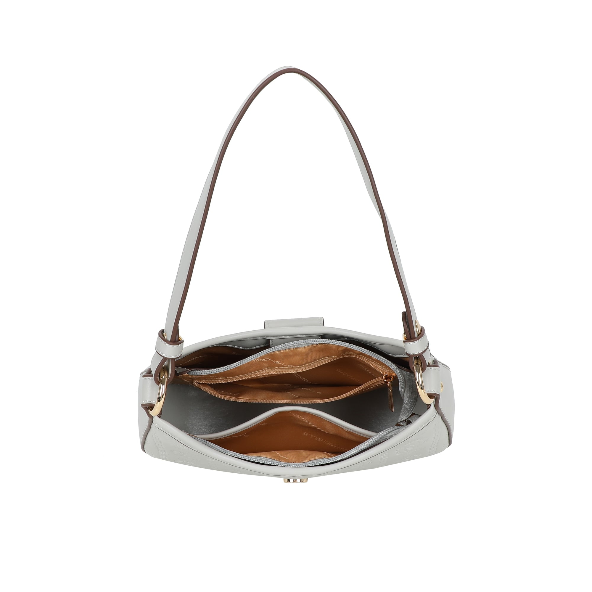 Blaise Shoulder Bag - Grey view 5