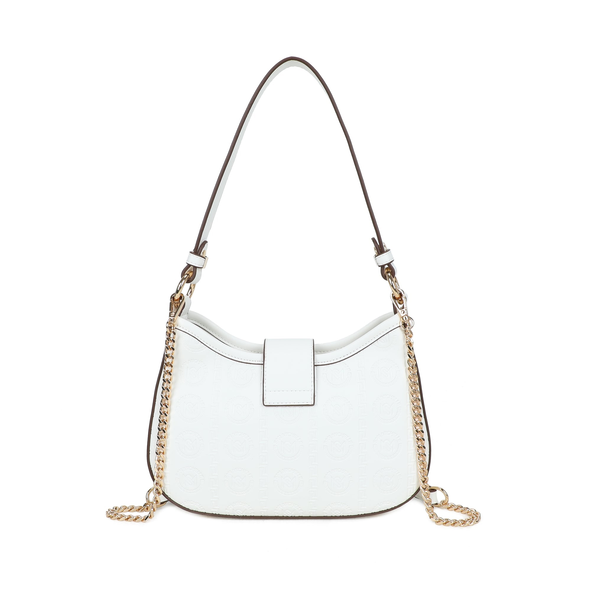 Blaise Shoulder Bag - White view 4