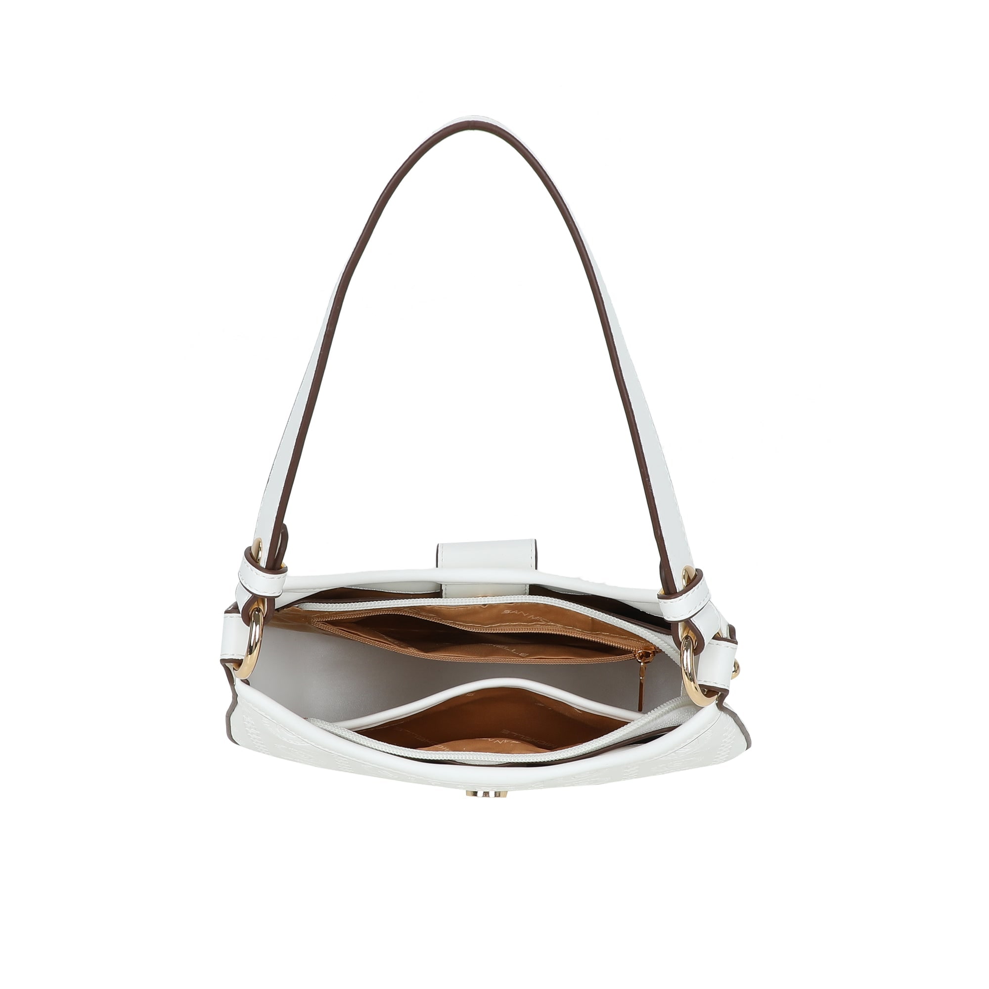 Blaise Shoulder Bag - White view 5