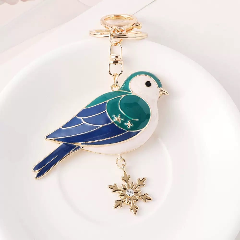Bluebird Bag Charm