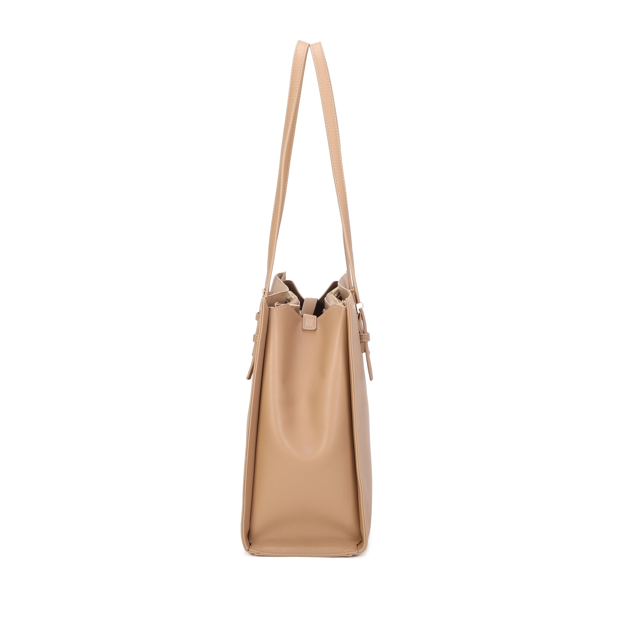 Brenda Tote Bag - Camel view 3