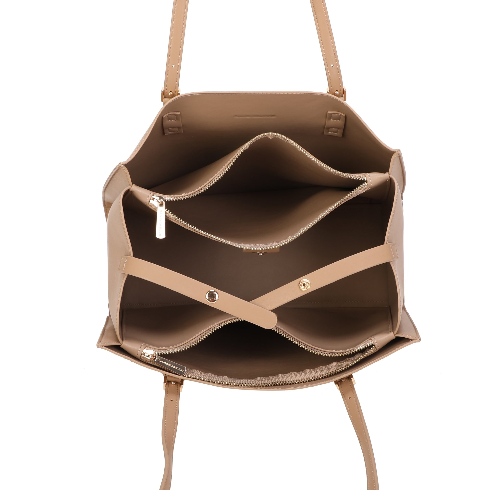 Brenda Tote Bag - Camel view 5