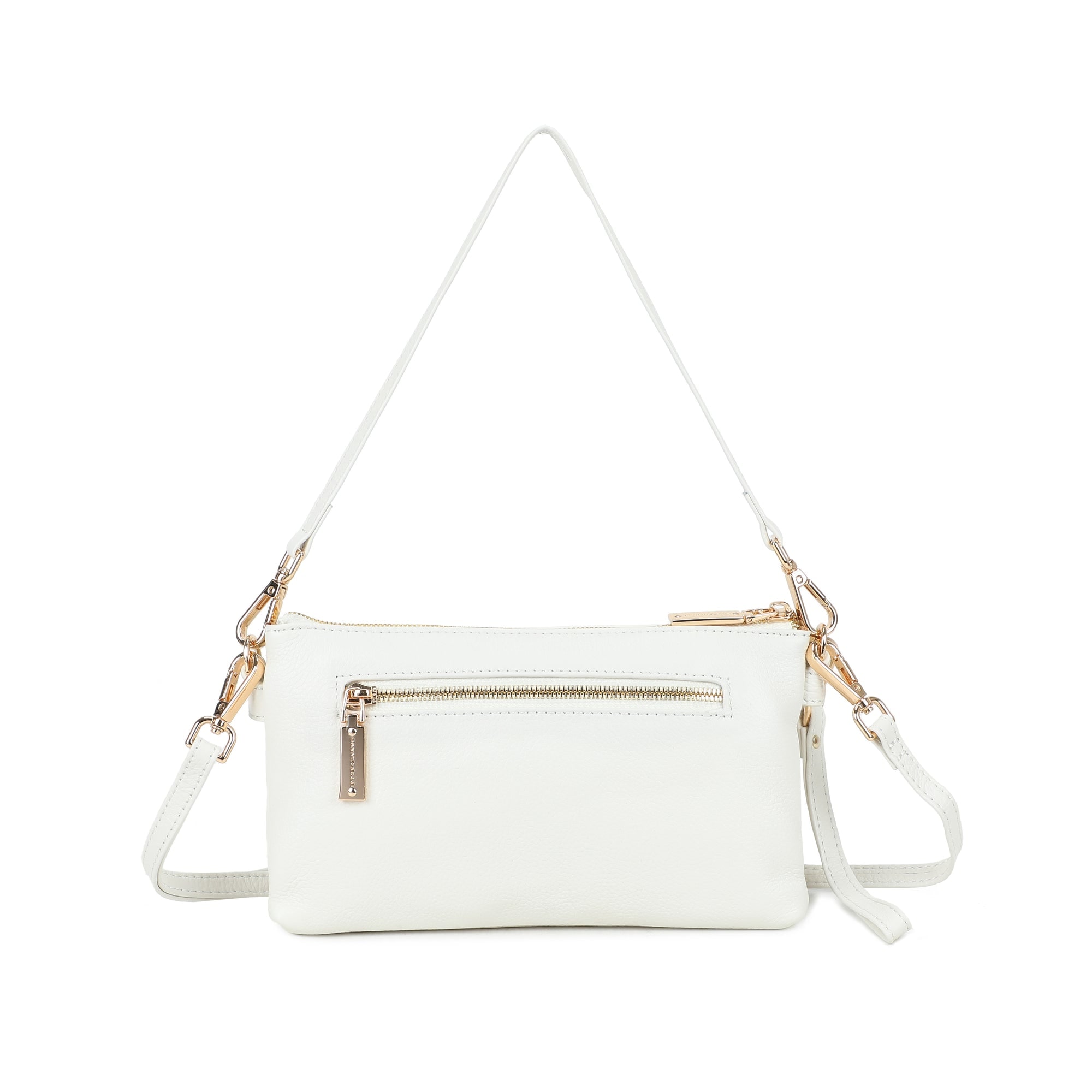 Brook Leather Crossbody Bag - Cream view 4