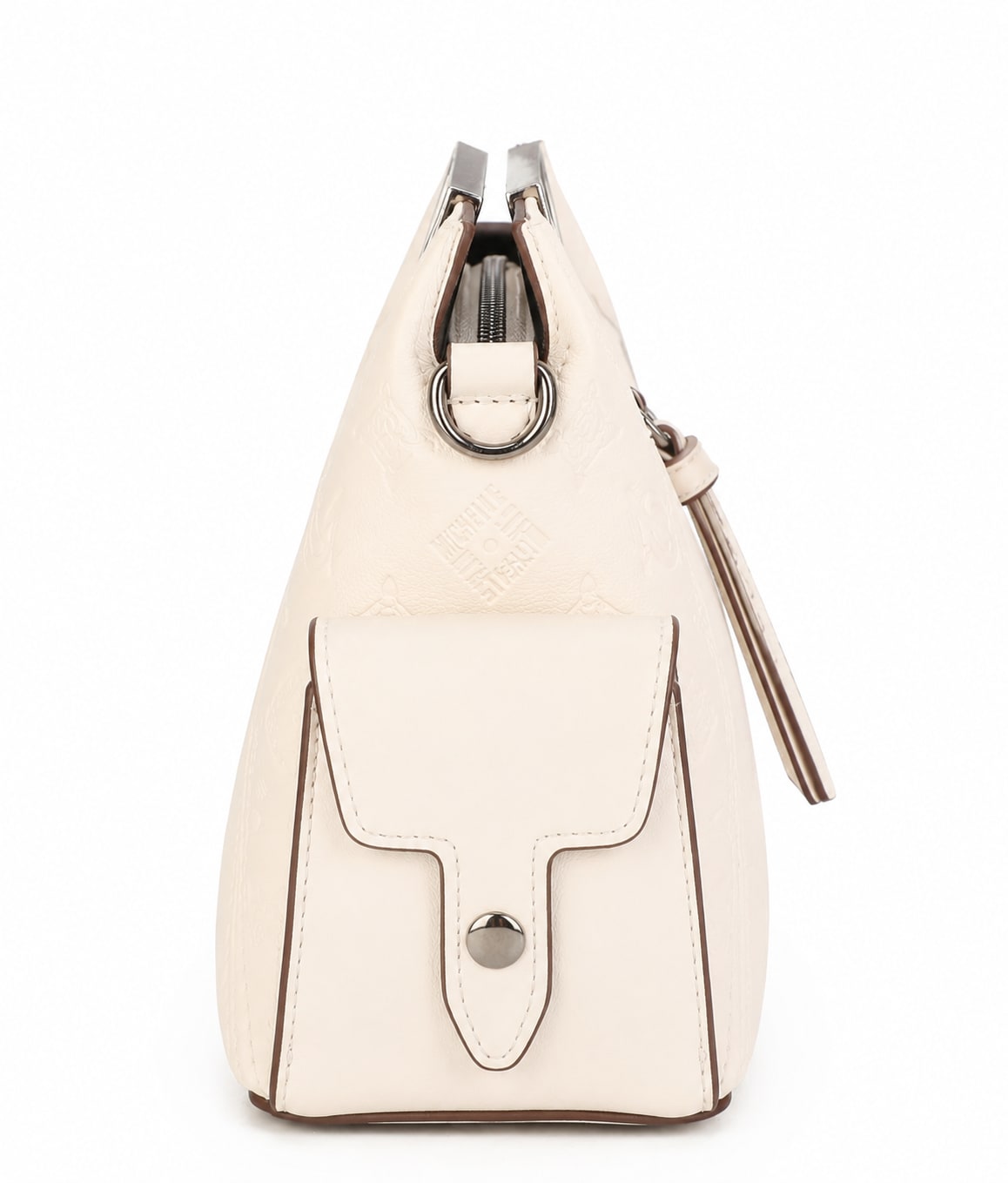 Calista Top Handle Bag - Beige view 3