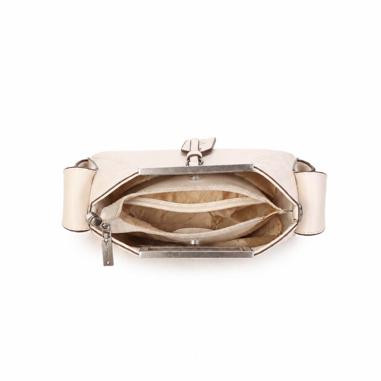 Calista Top Handle Bag - Beige view 4