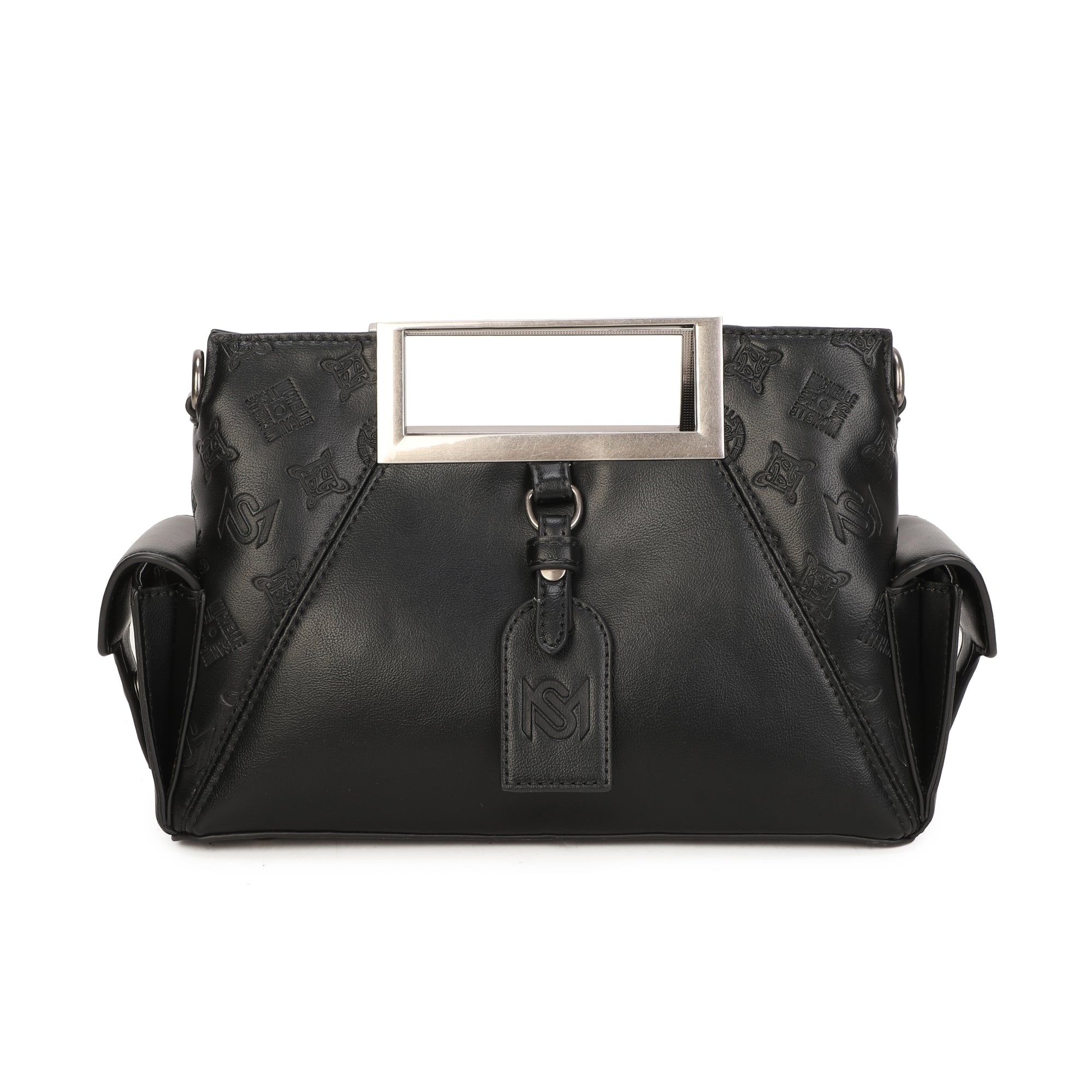 Calista Top Handle Bag - Black