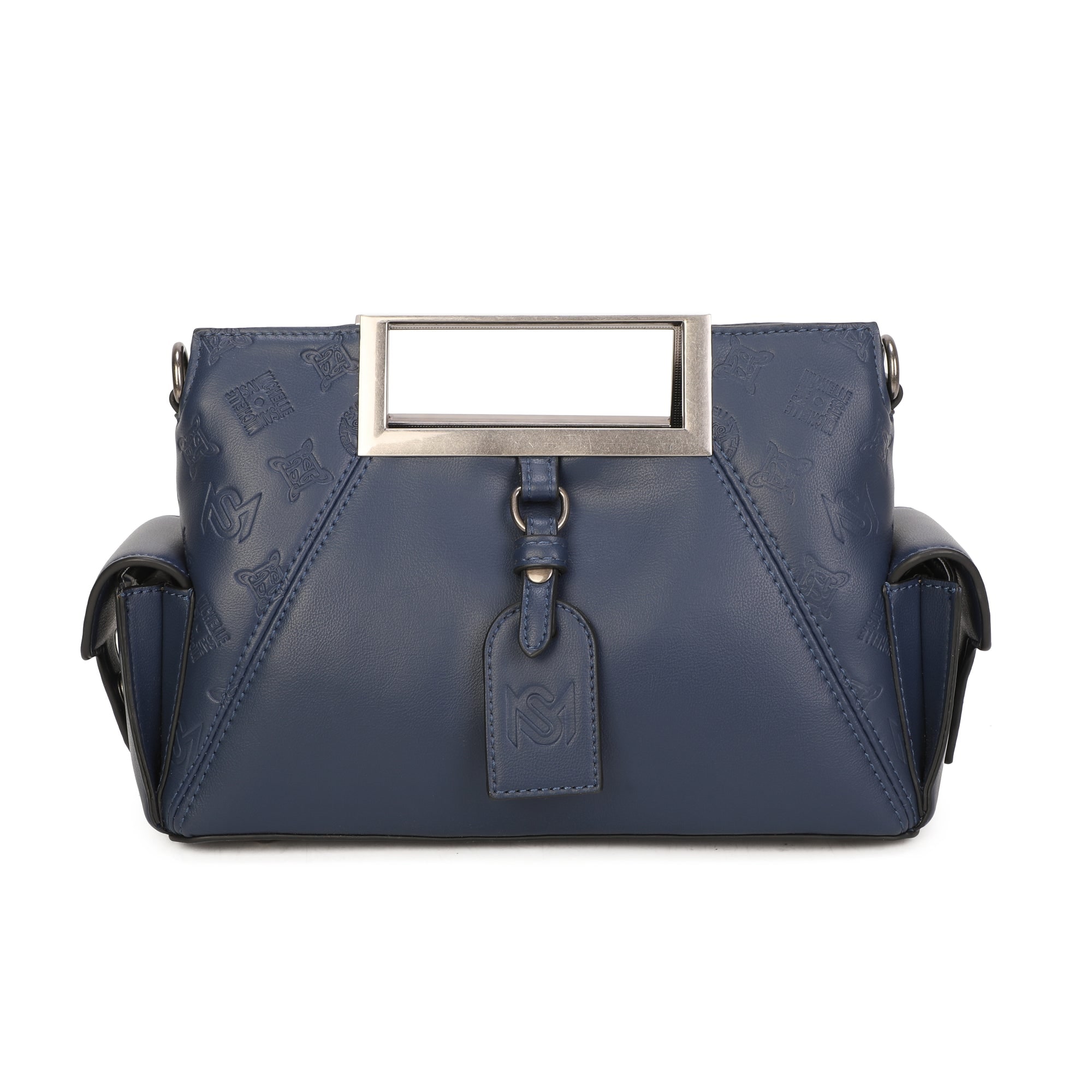 Calista Top Handle Bag - Navy