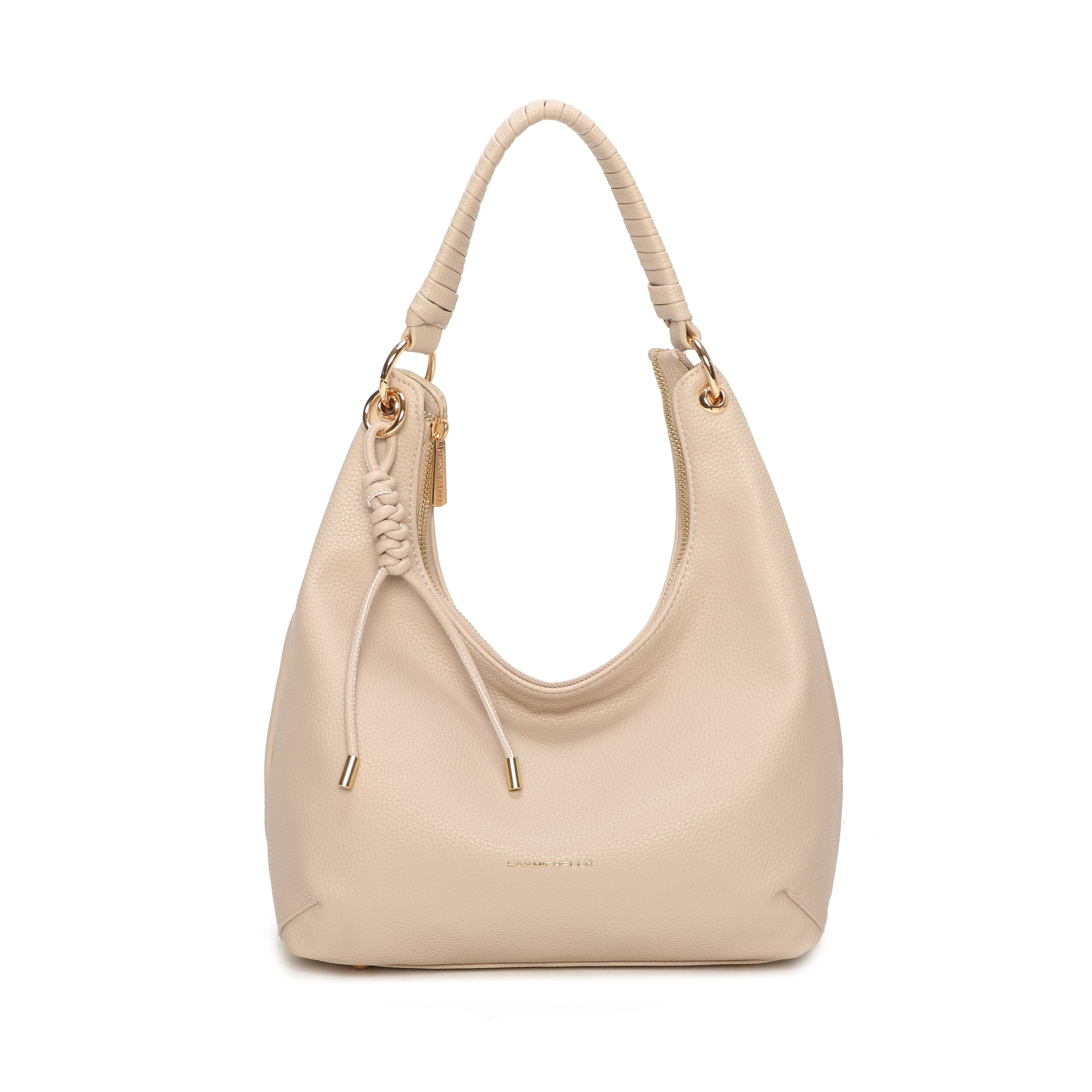 Camille Hobo Bag - Beige