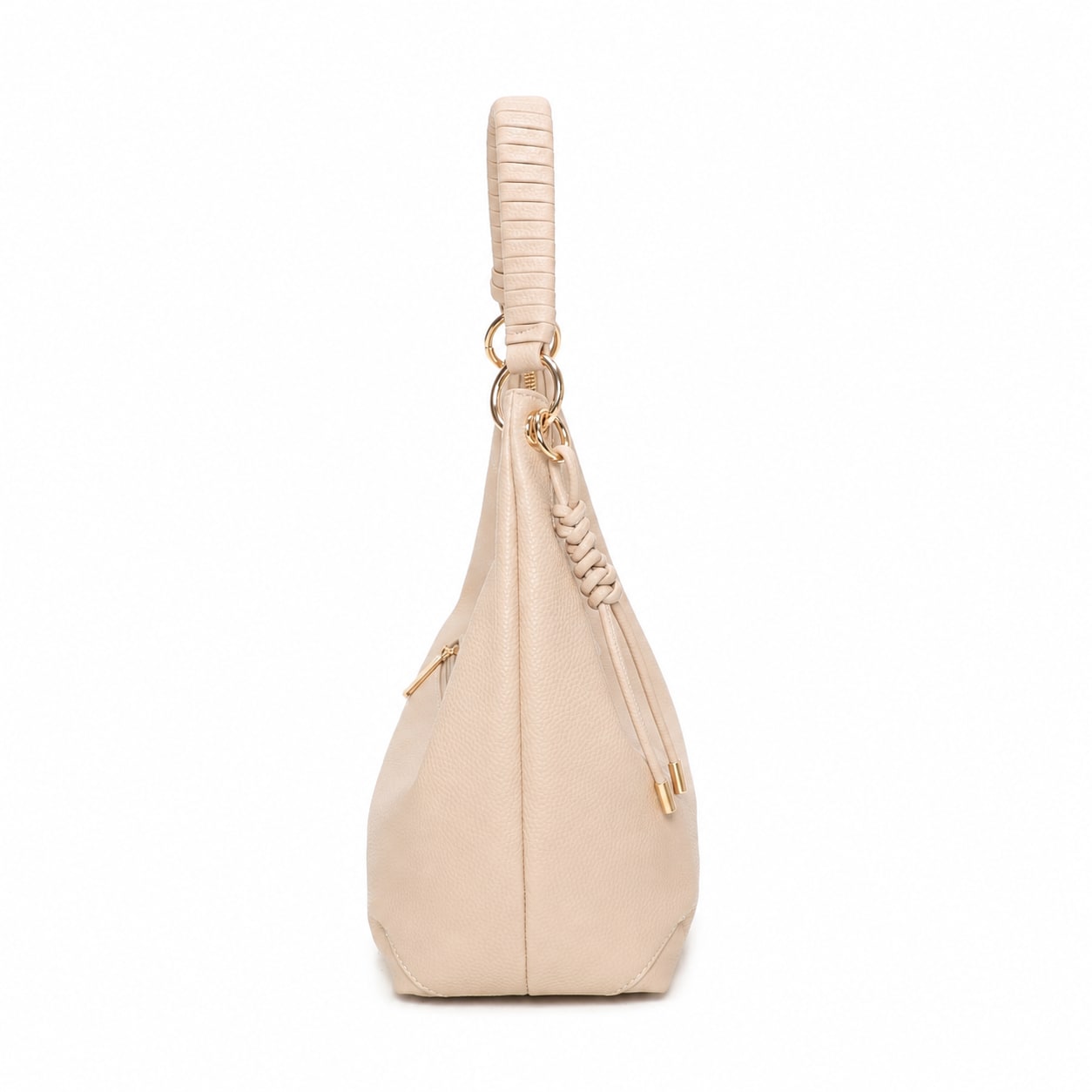 Camille Hobo Bag - Beige view 4
