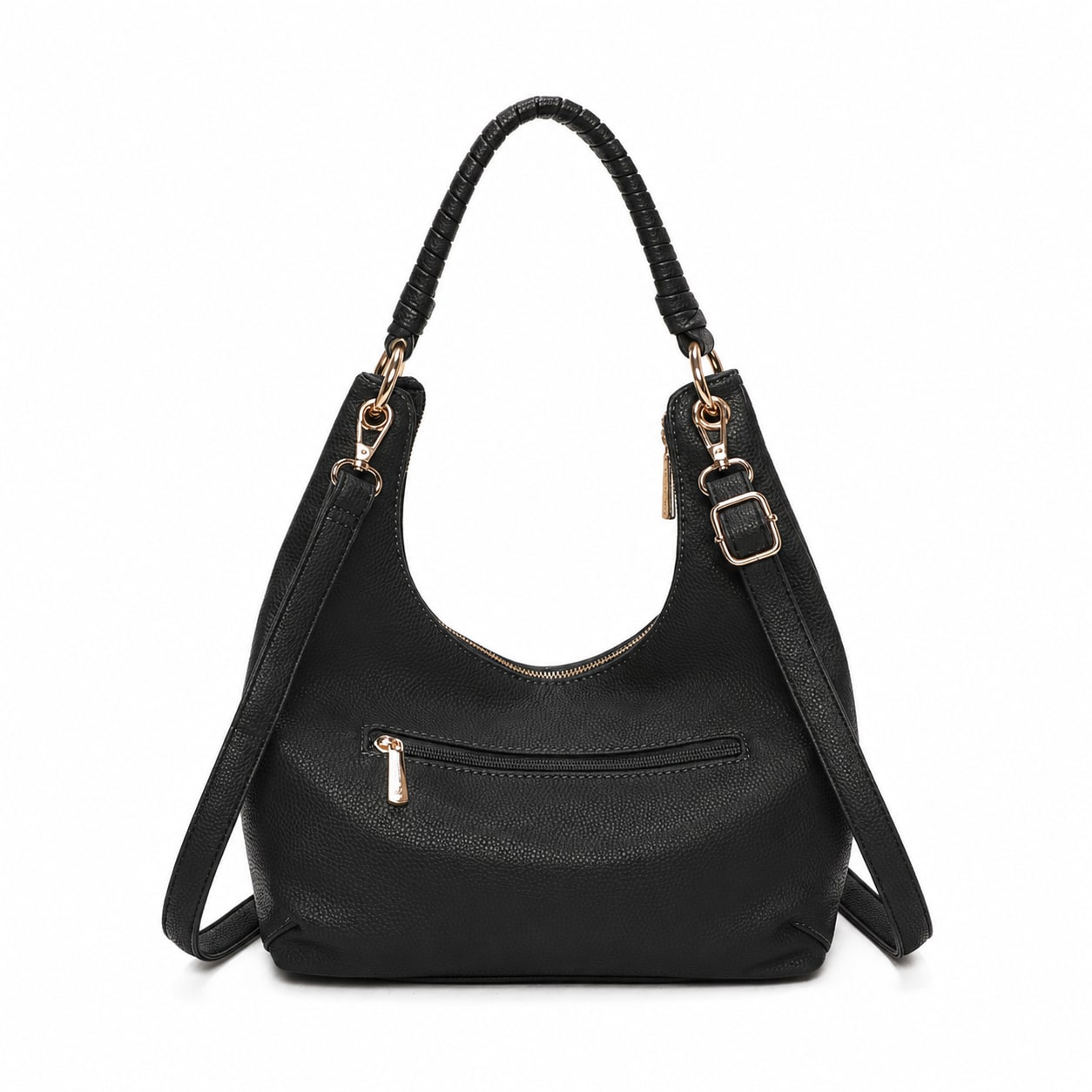 Camille Hobo Bag - Black view 3