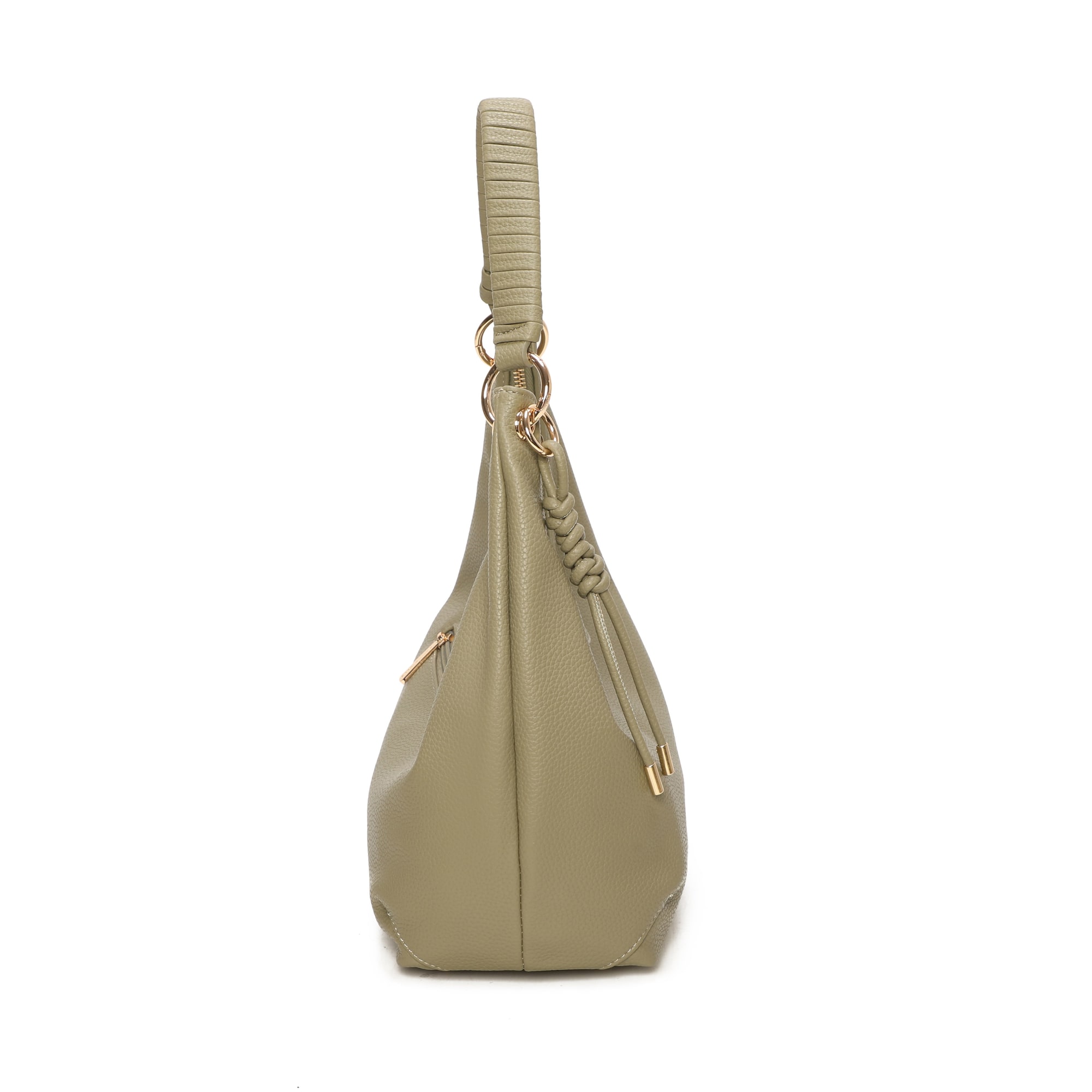 Camille Hobo Bag - Pale Olive Green view 4