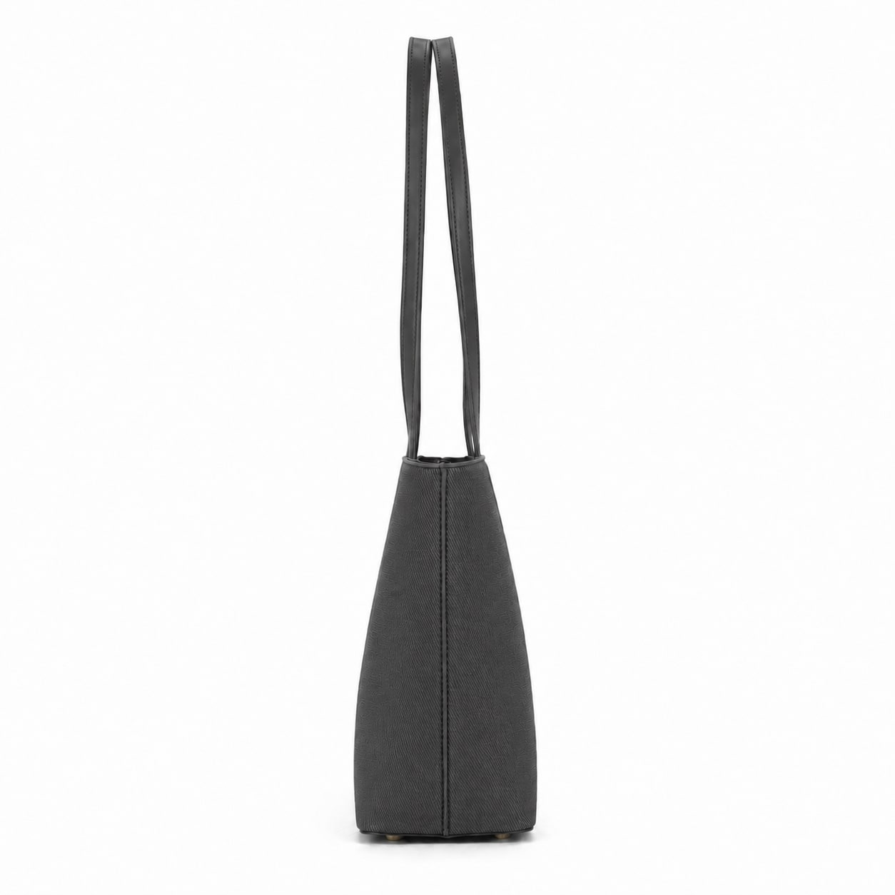 Capri Trapeze Tote Bag - Black view 3