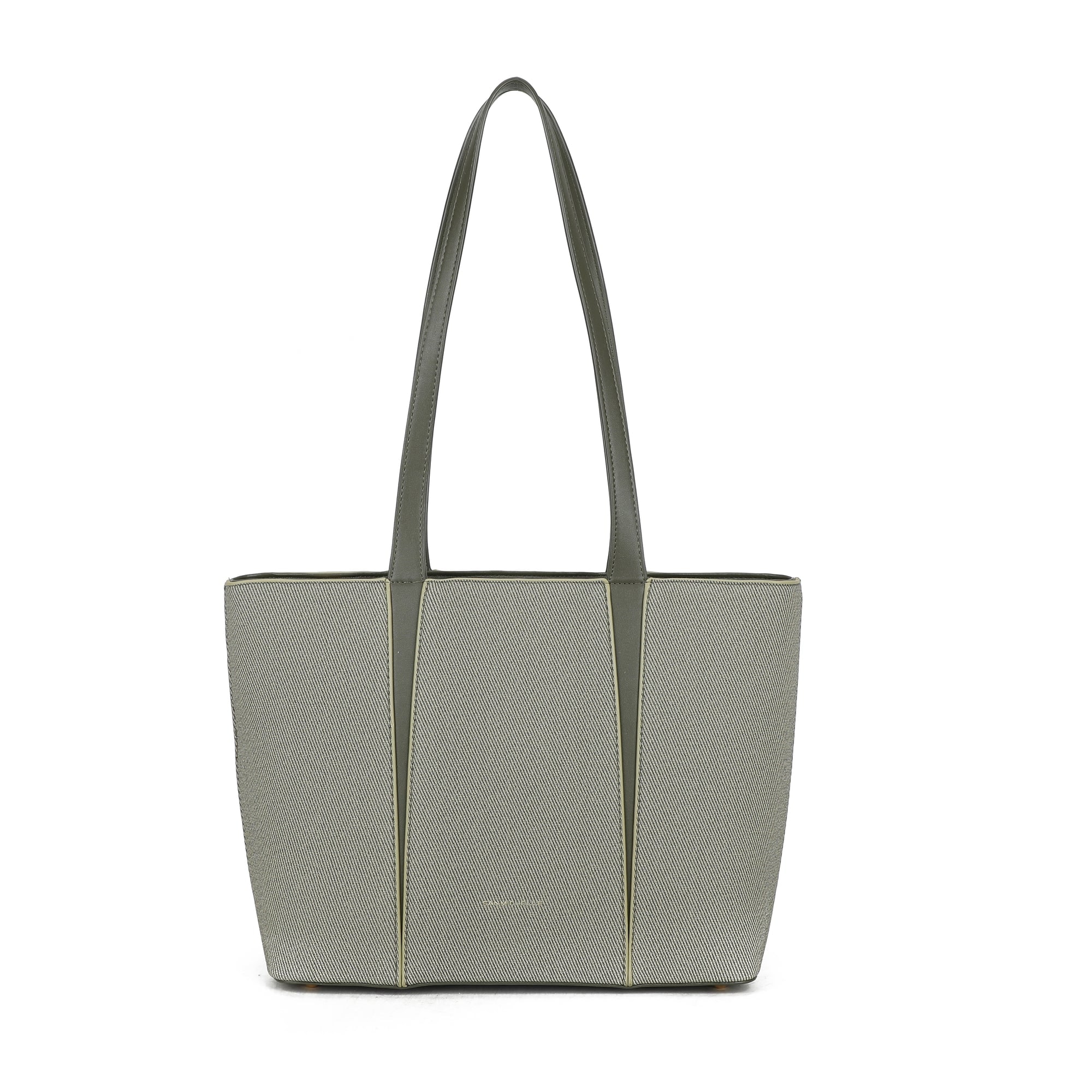 Capri Trapeze Tote Bag - Pale Olive