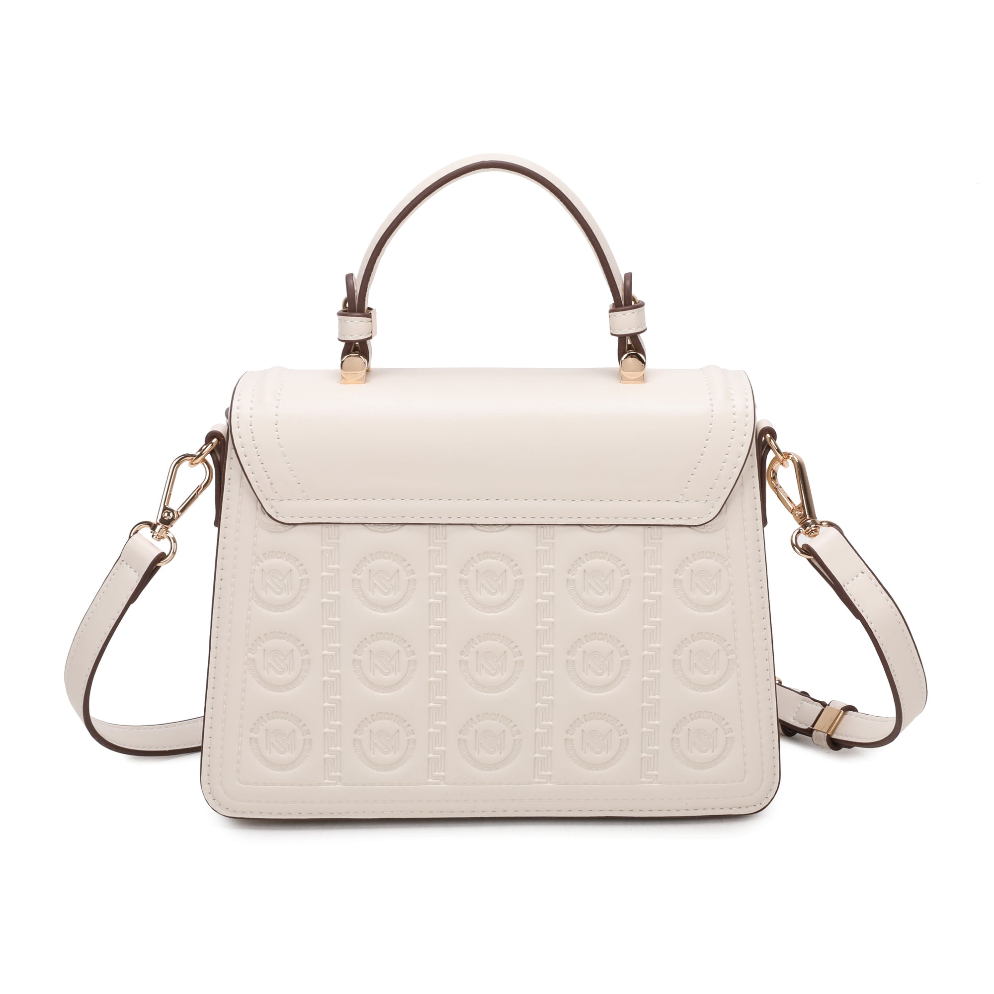 Carey Top Handle Bag - Beige view 4