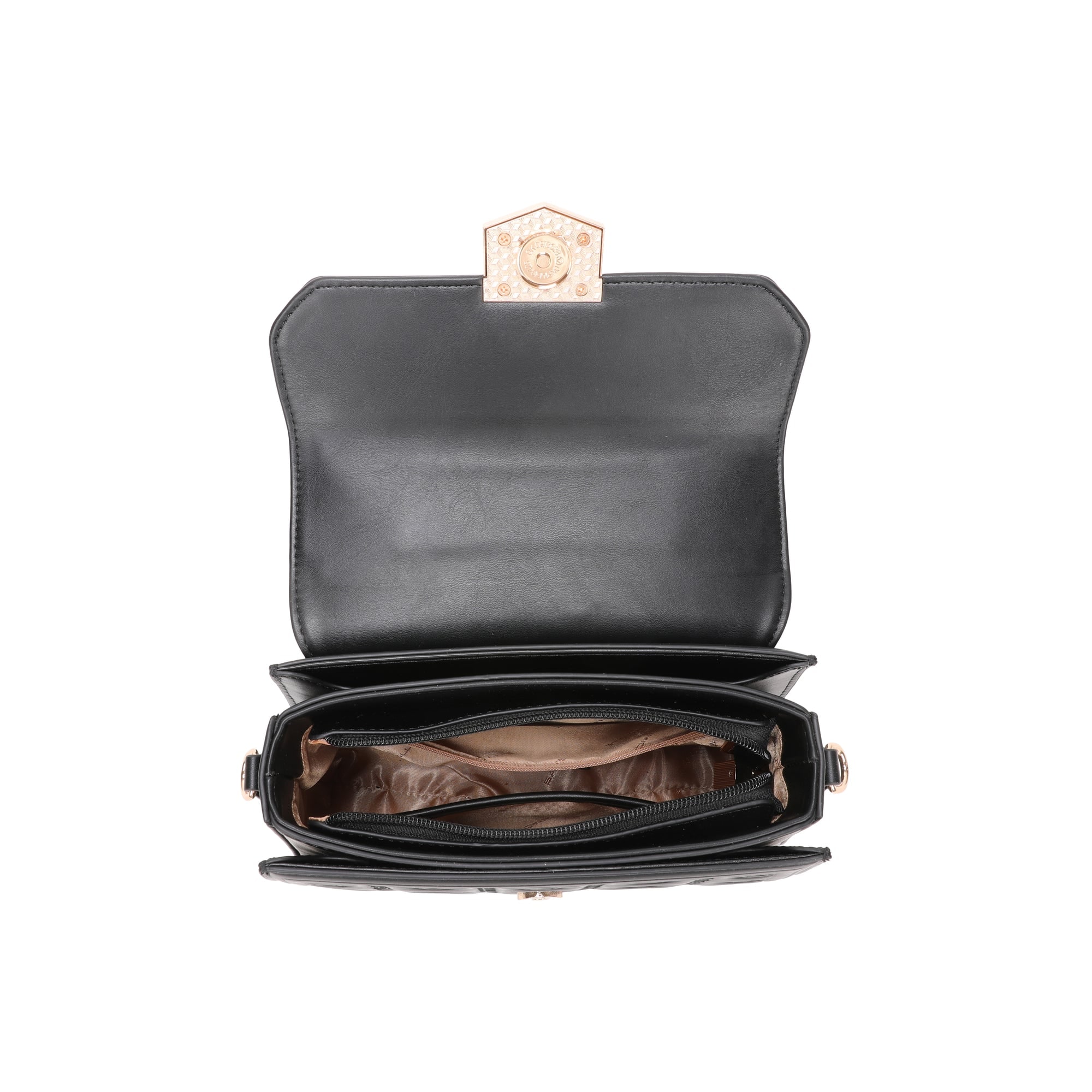 Carey Top Handle Bag - Black view 5