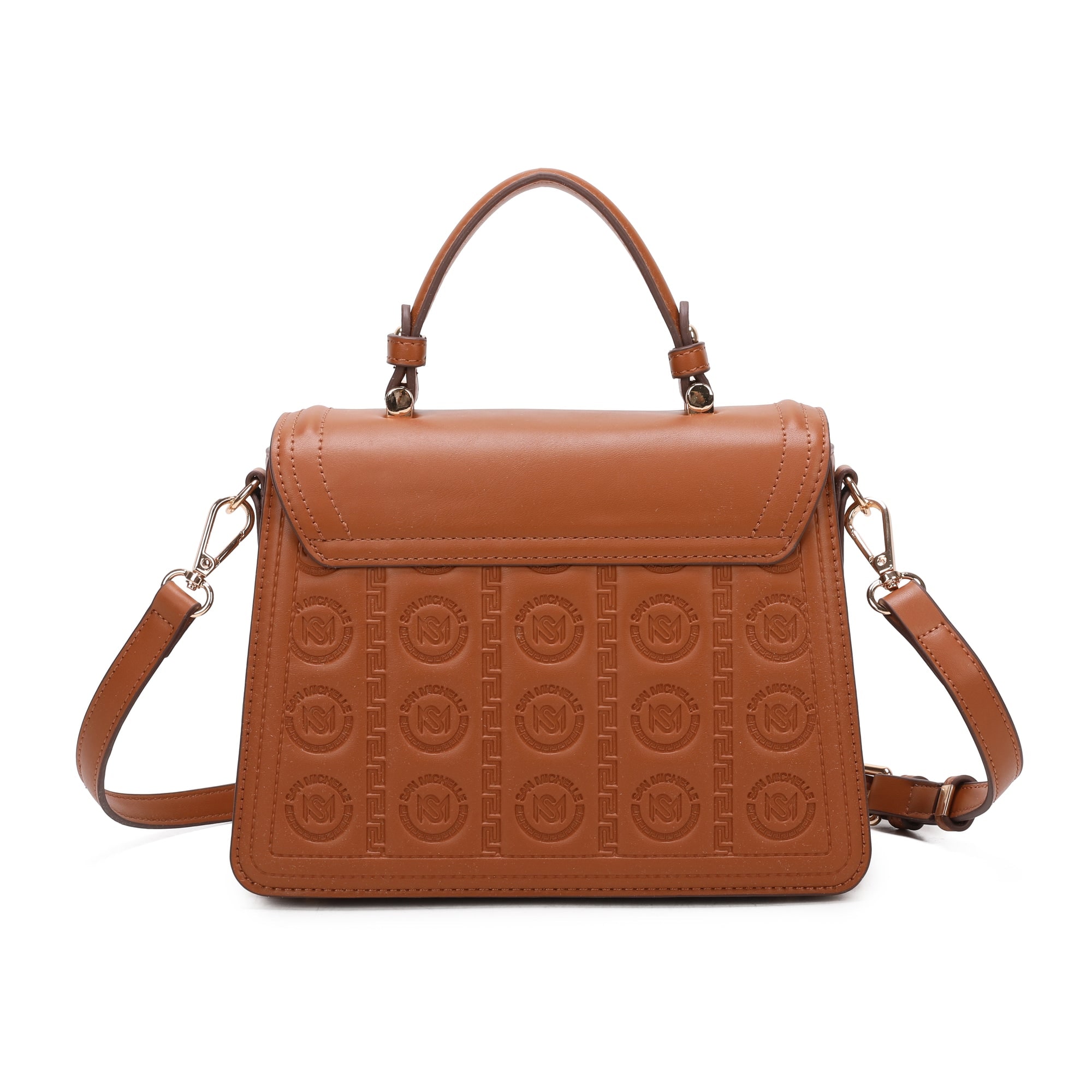 Carey Top Handle Bag - Brown view 4