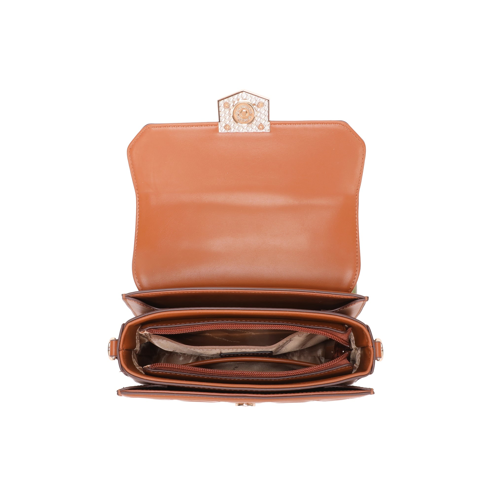 Carey Top Handle Bag - Brown view 5