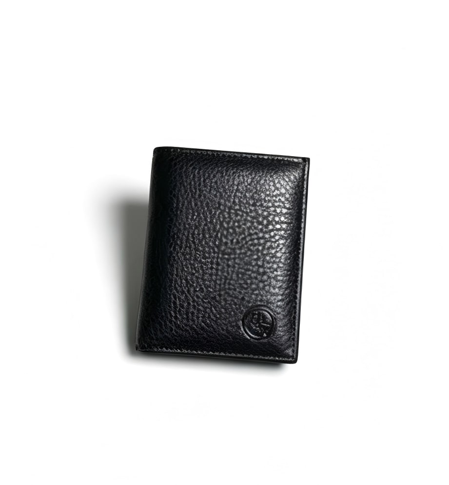 Keaton Leather Wallet - Black