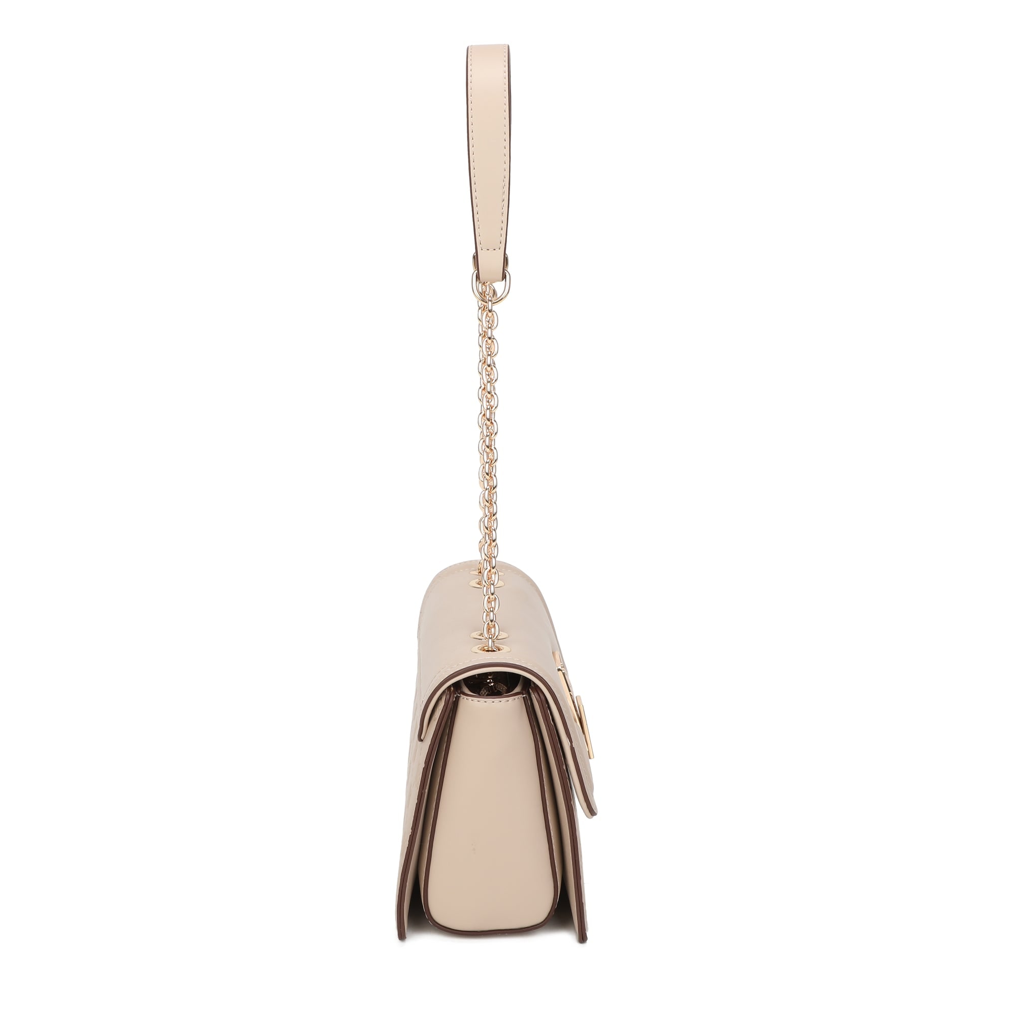 Charmaine Chained Crossbody Bag - Taupe view 3