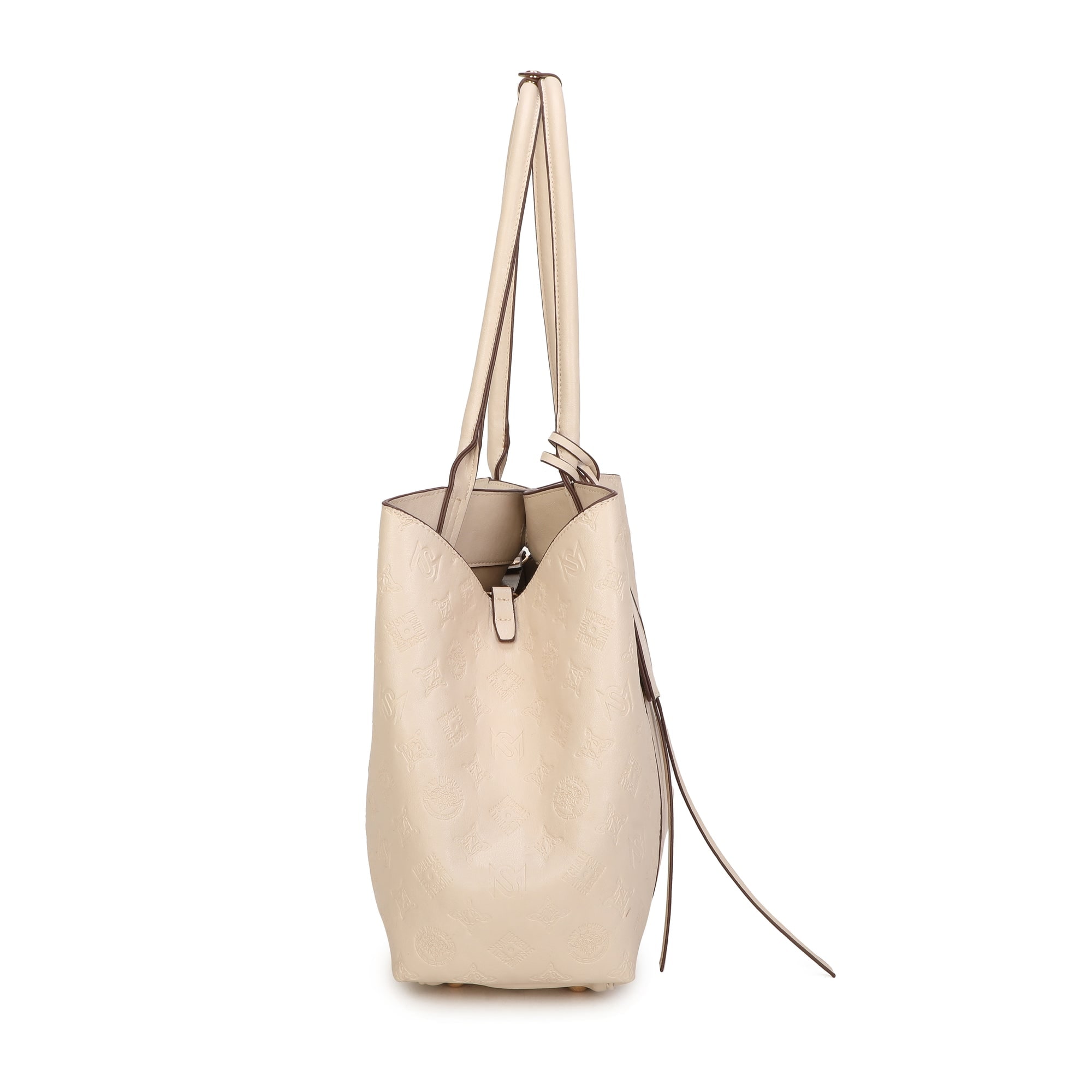 Chelsea Reversible Tote Bag - Beige view 4