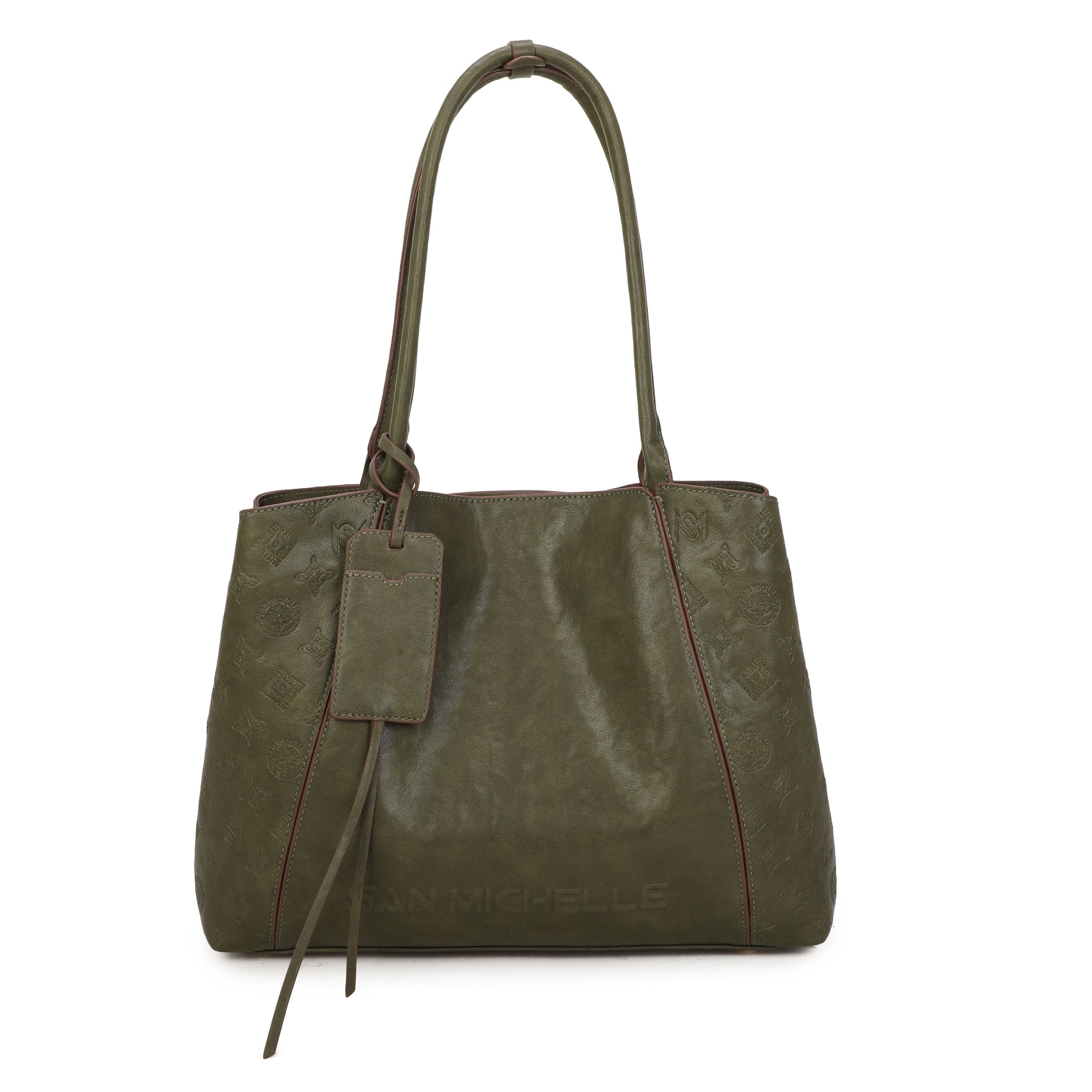 Chelsea Reversible Tote Bag - Olive Green