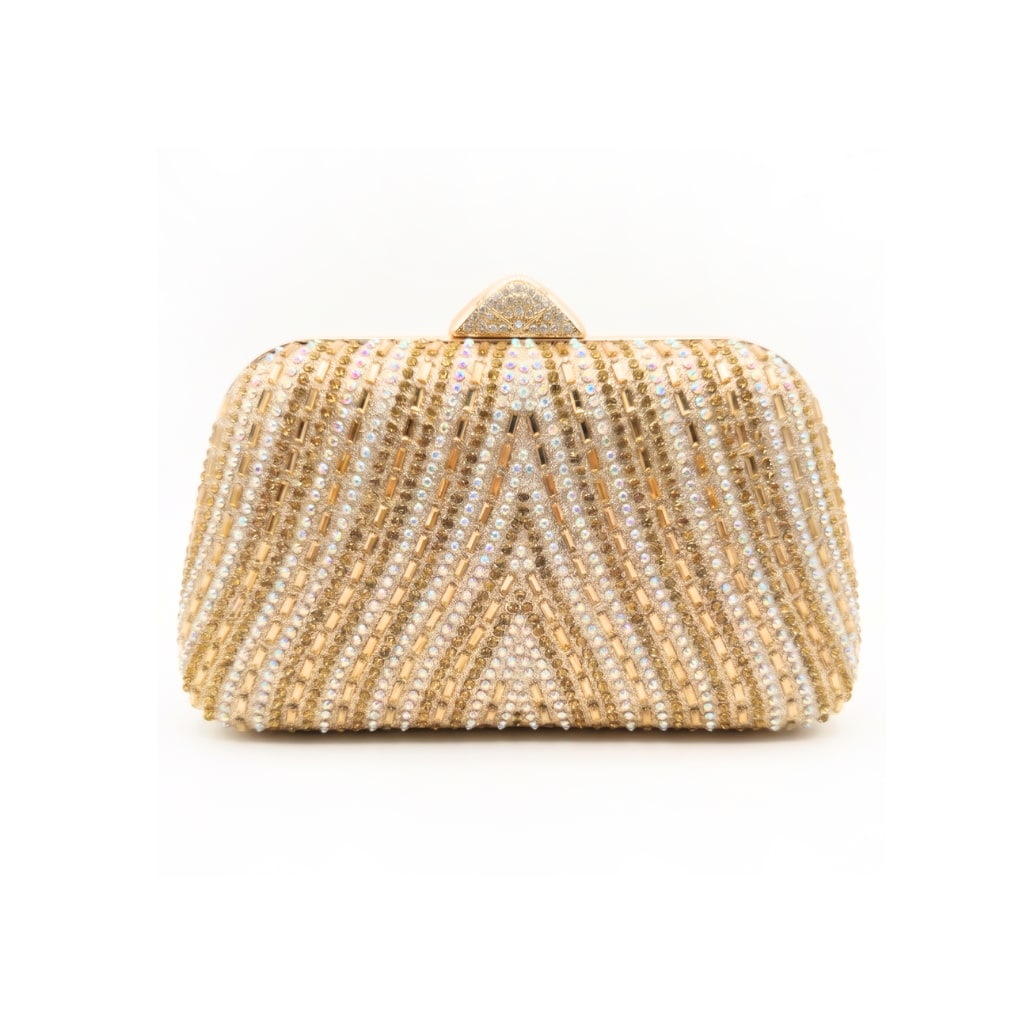 Clara Clutch Bag - Gold